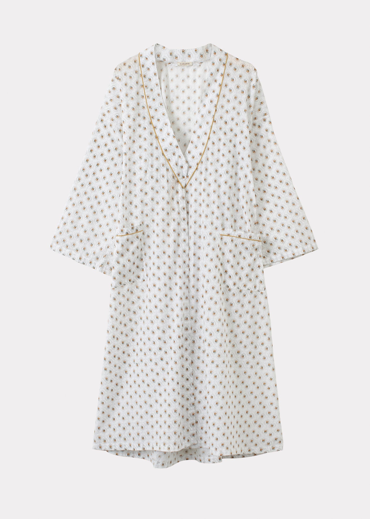 WOMANS ROBE FLOWER RING