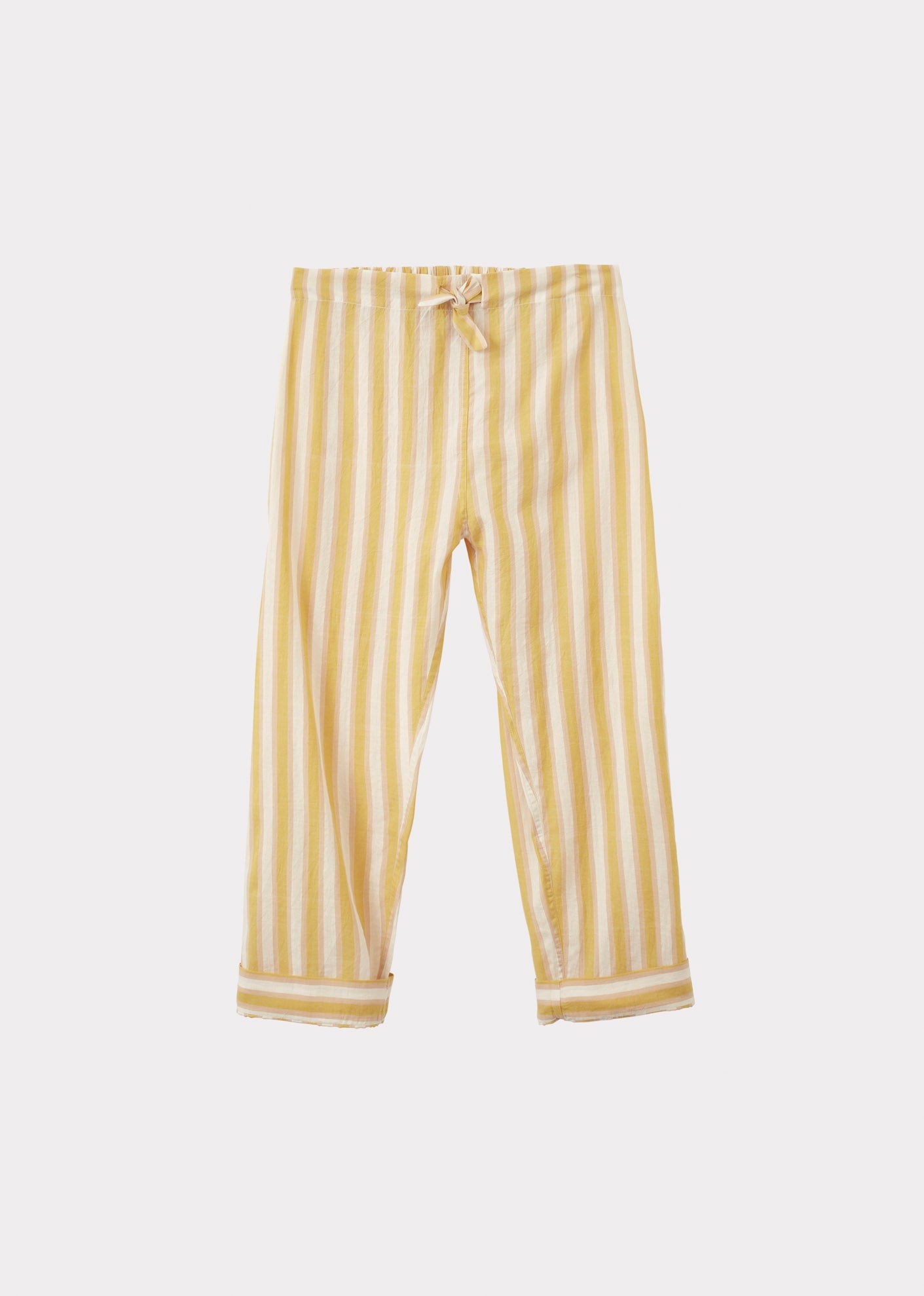 CHILDREN PYJAMA YELLOW STRIPE