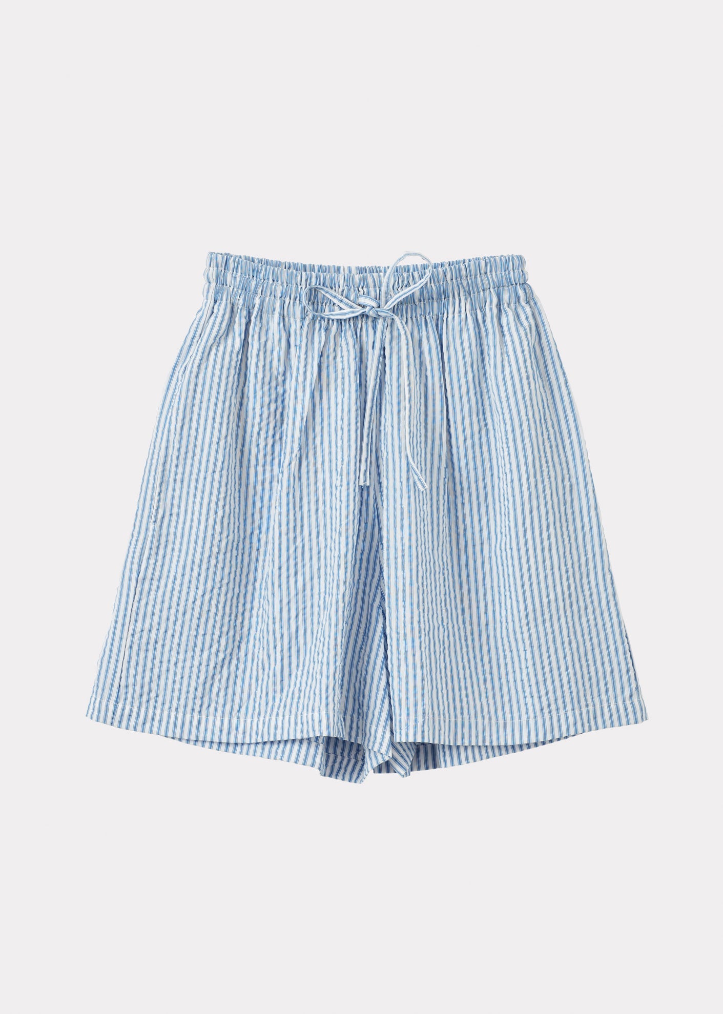 STRIPE SHORTS - LIGHT BLUE STRIPE