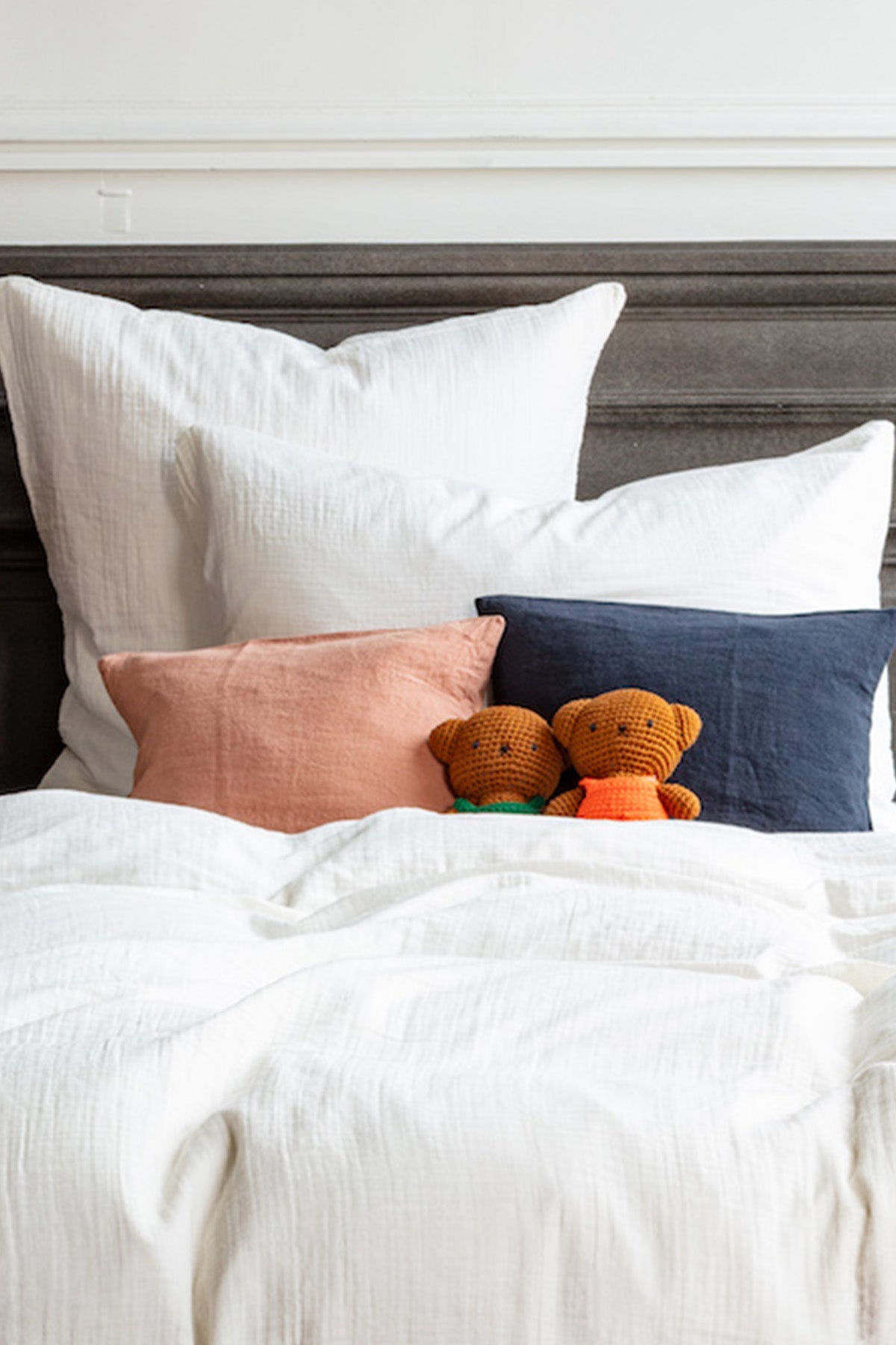 PILLOW COVER 50 X 70- MERCI - BLANC DE MEUDON