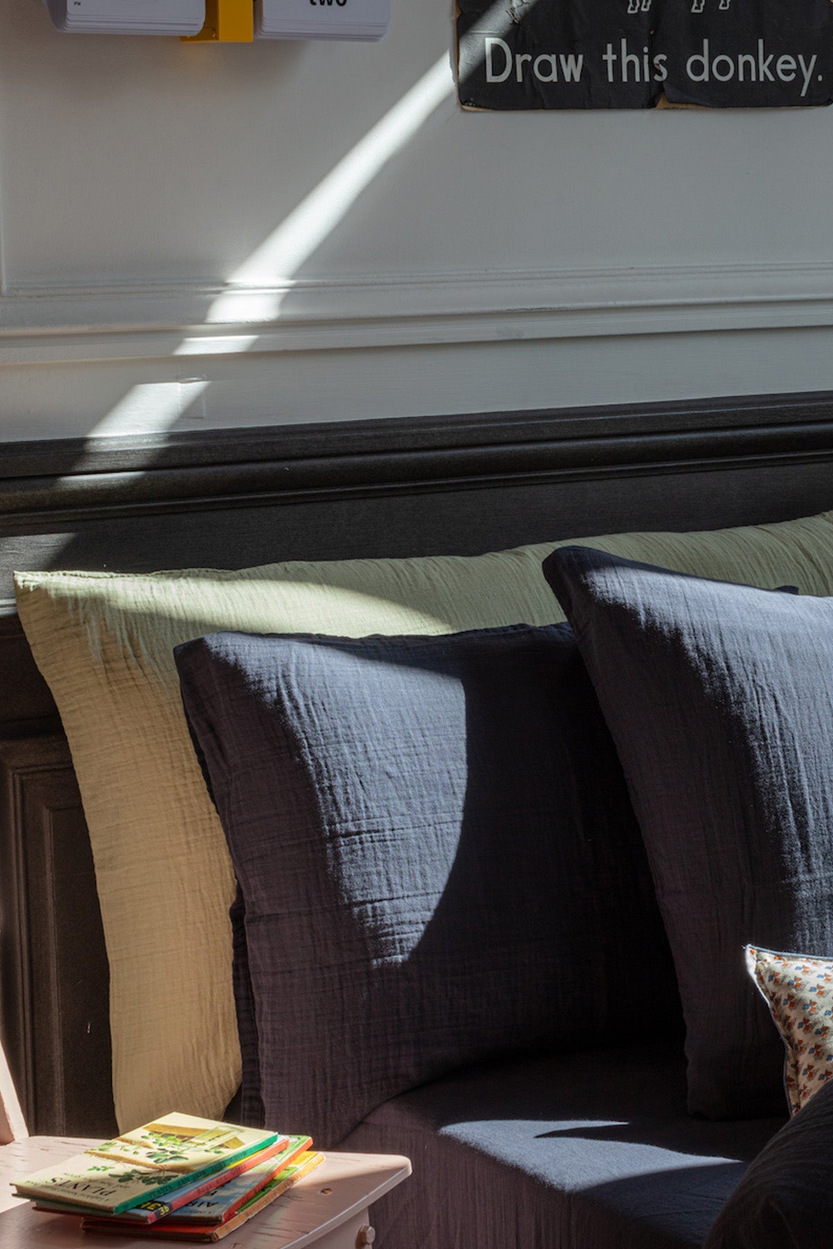 PILLOW COVER 50 X 70- MERCI - GRIS FUSAIN