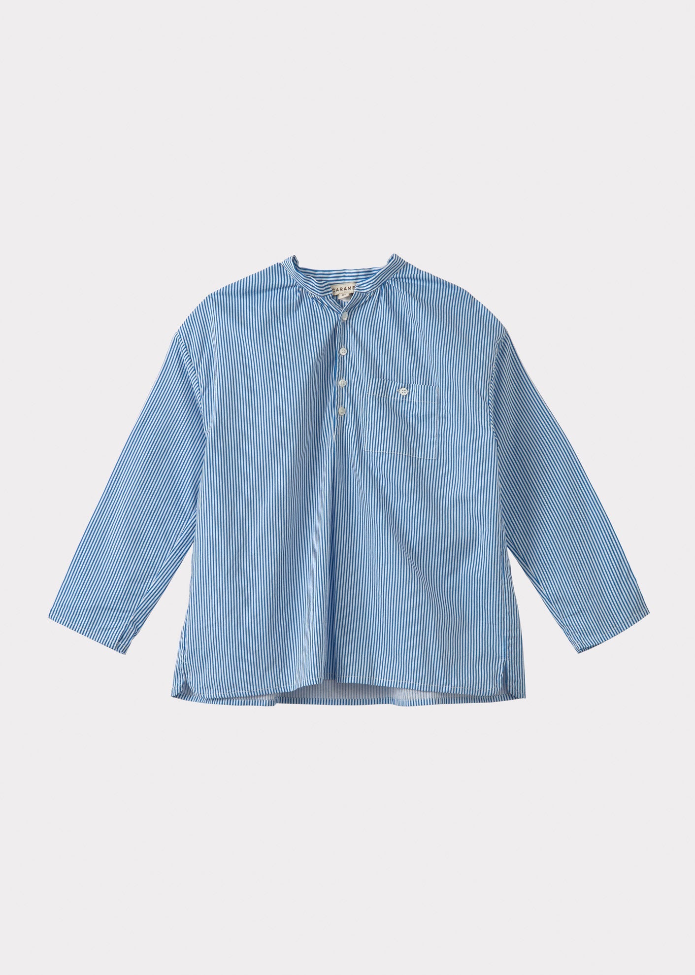 ADONIS SHIRT - BLUE/WHITE STRIPE