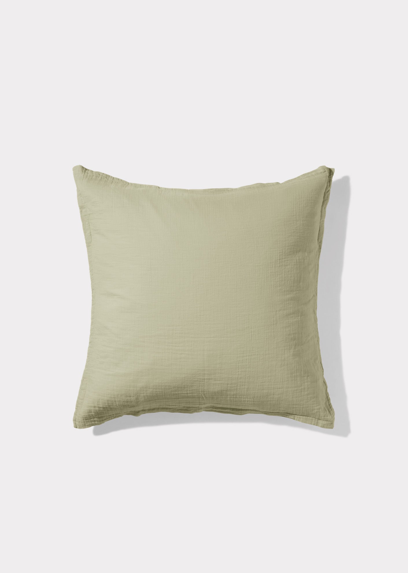 PILLOW COVER 65 X 65 - MERCI - VERT 77 RUE DE VARENNE