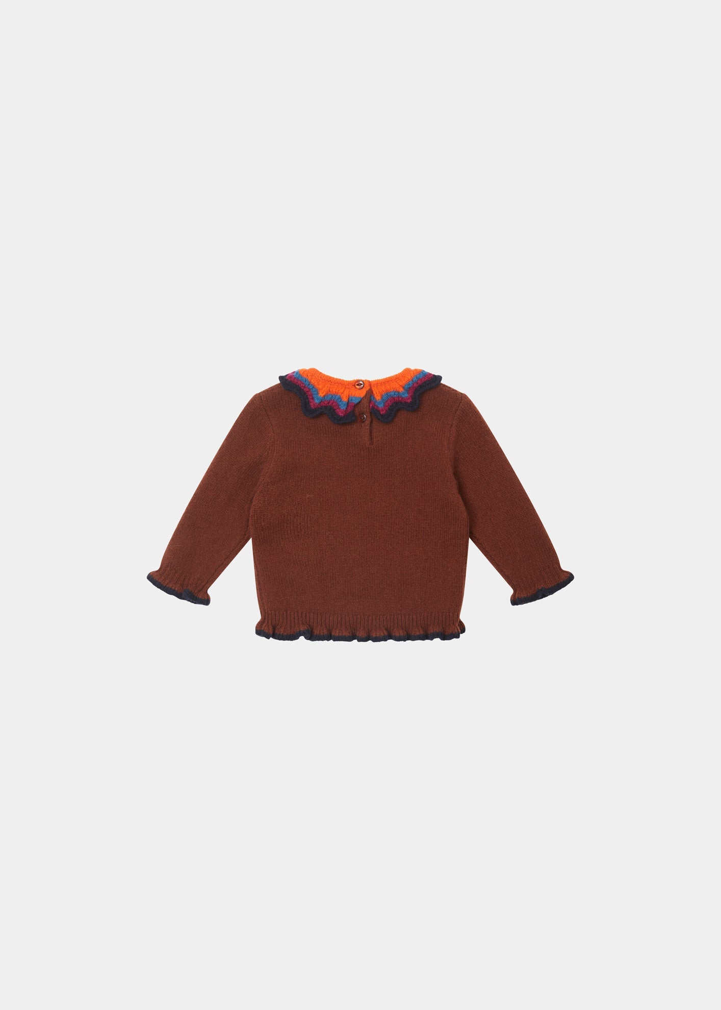 OAK BABY JUMPER - NUTMEG