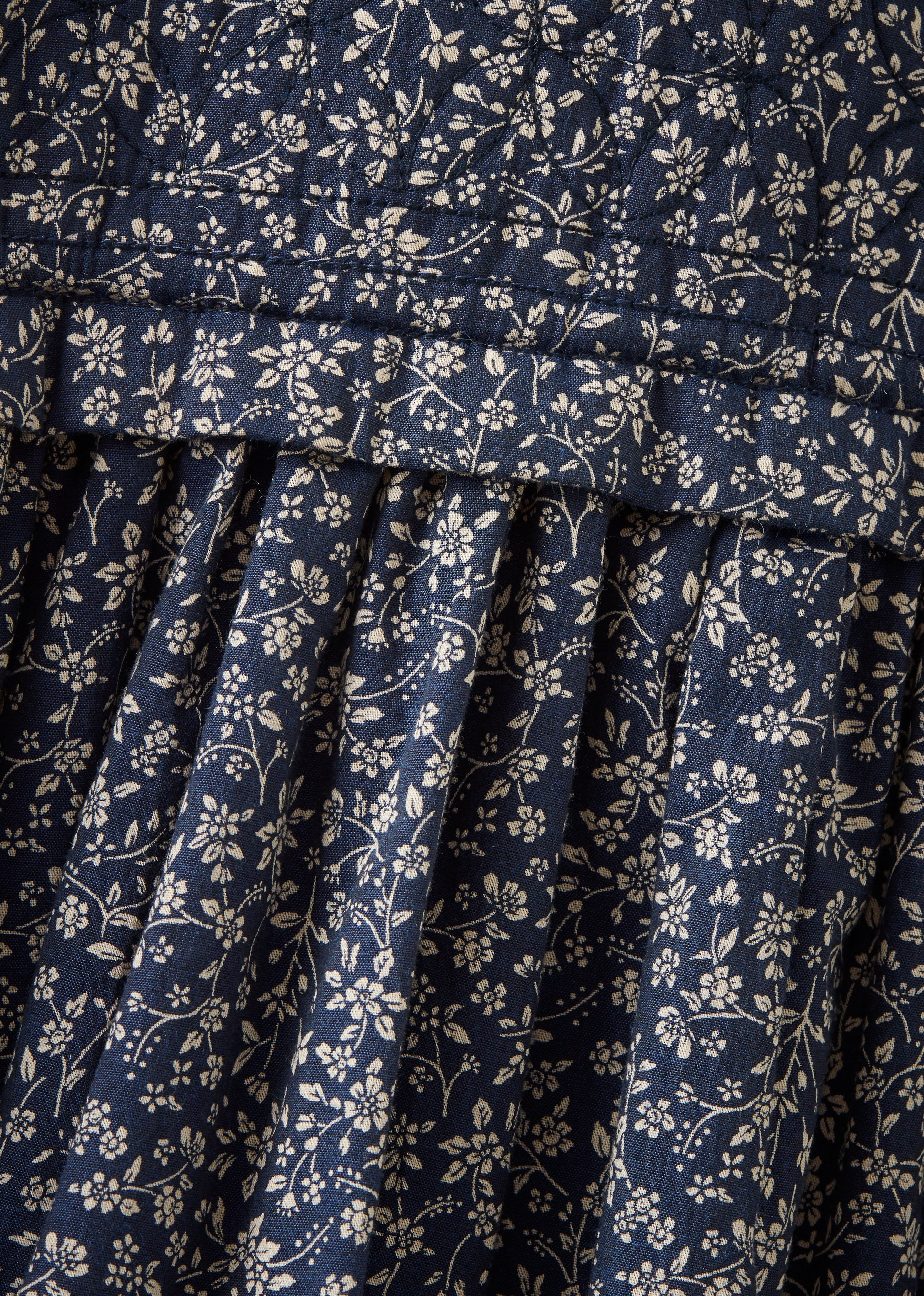 COLIMA GIRL DRESS - NAVY FLORAL 3