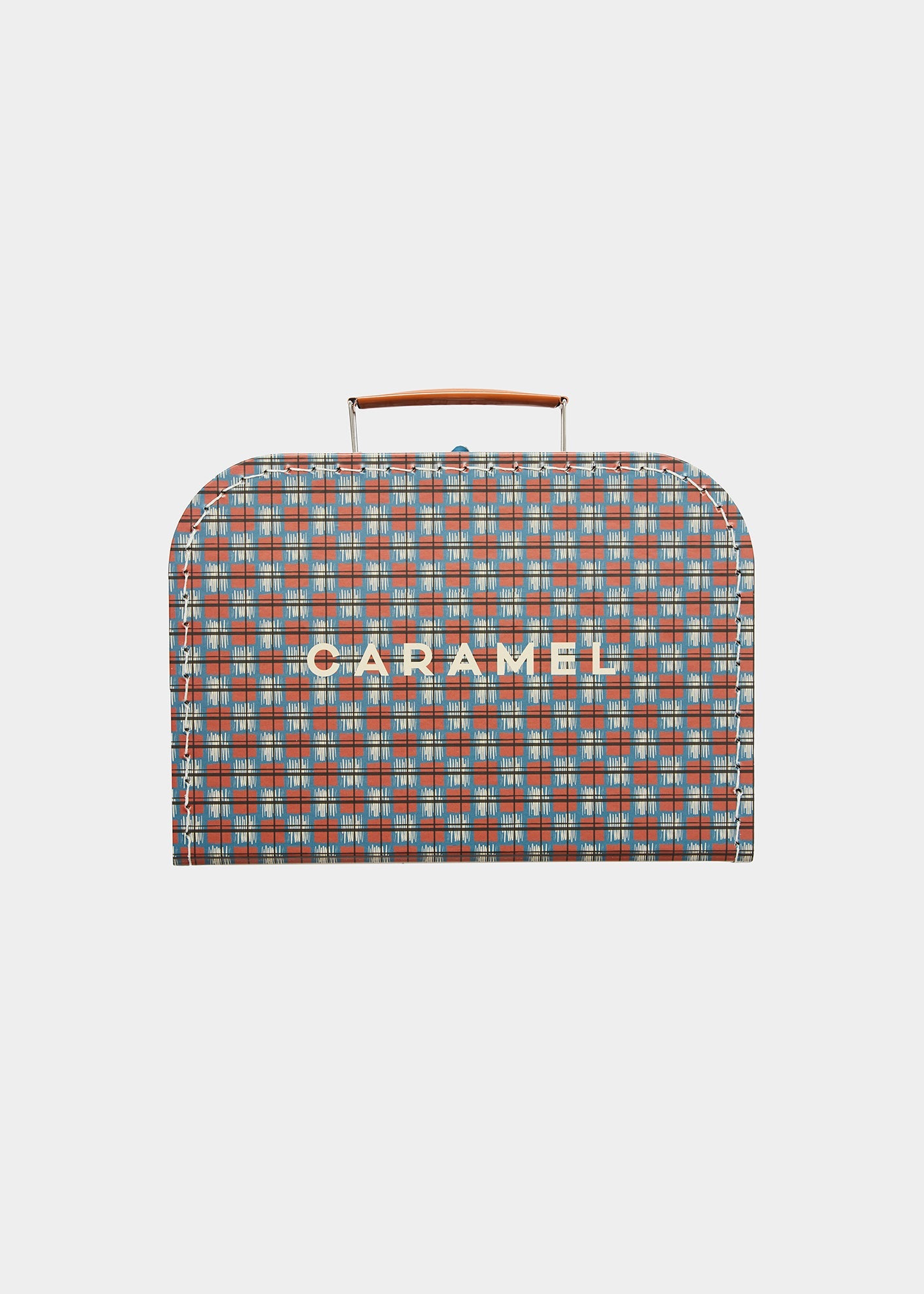 SMALL SUITCASE GEO PRINT