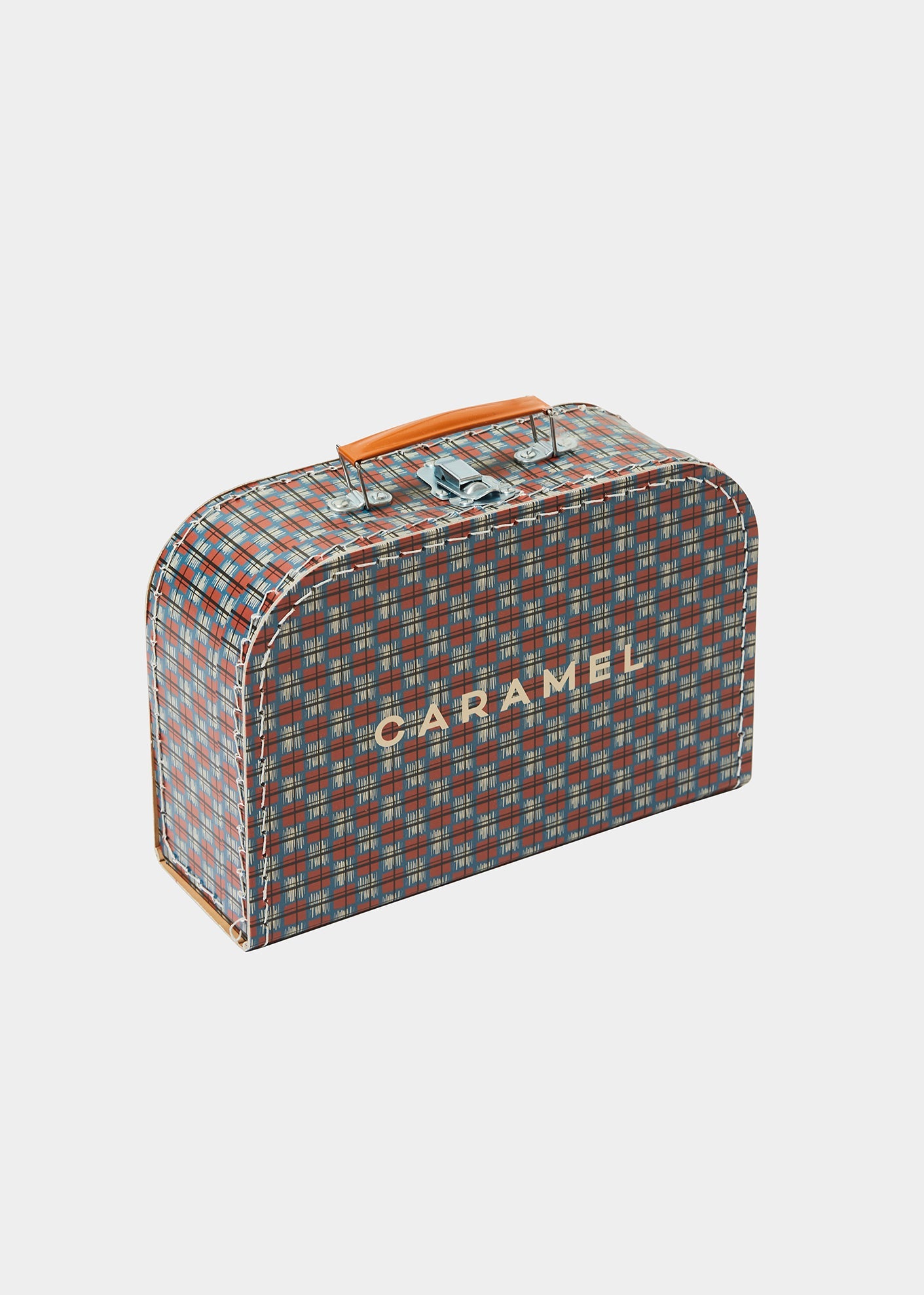 SMALL SUITCASE GEO PRINT