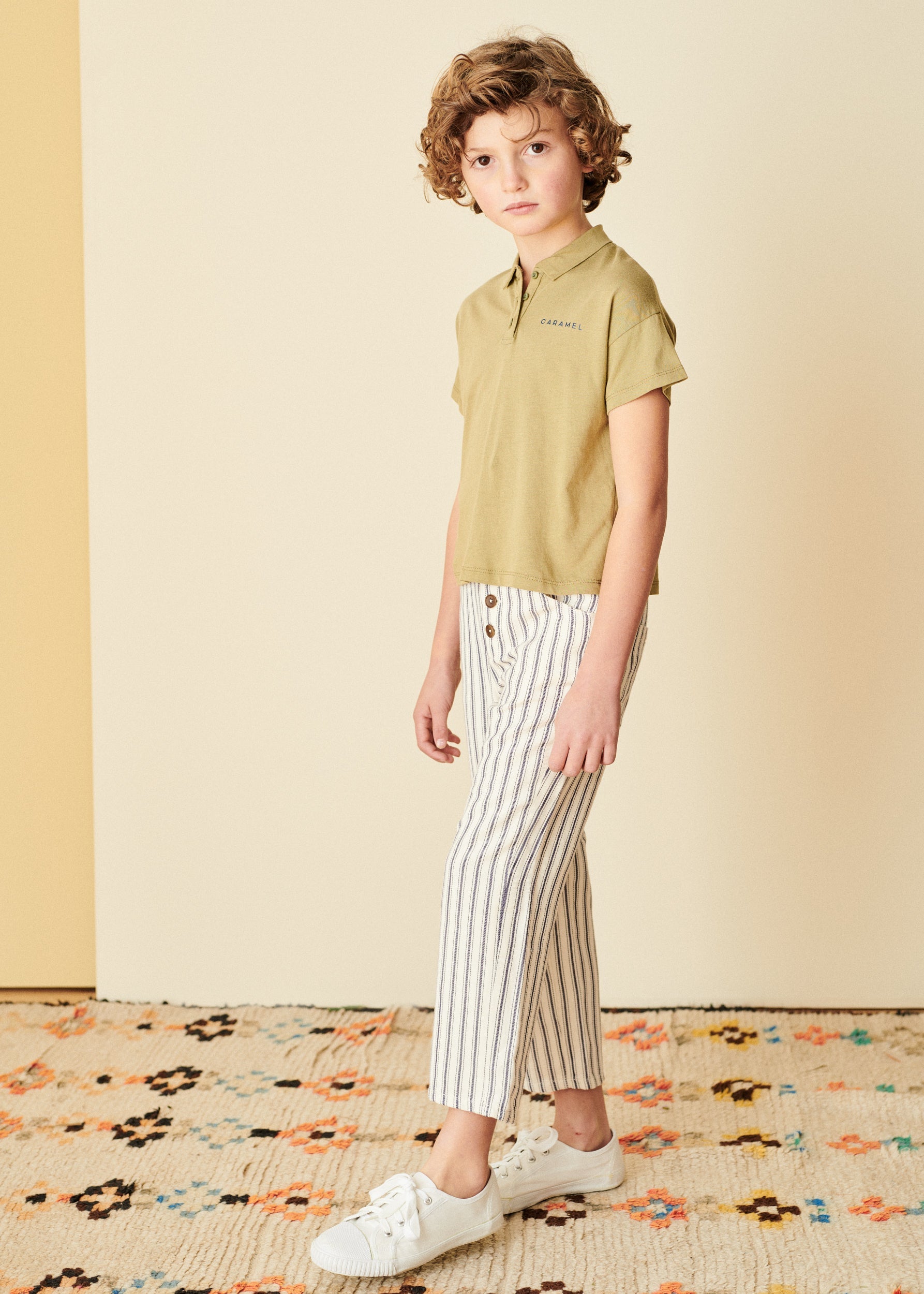 ERODIUM TROUSERS CHILD - BLUE/WHITE STRIPE