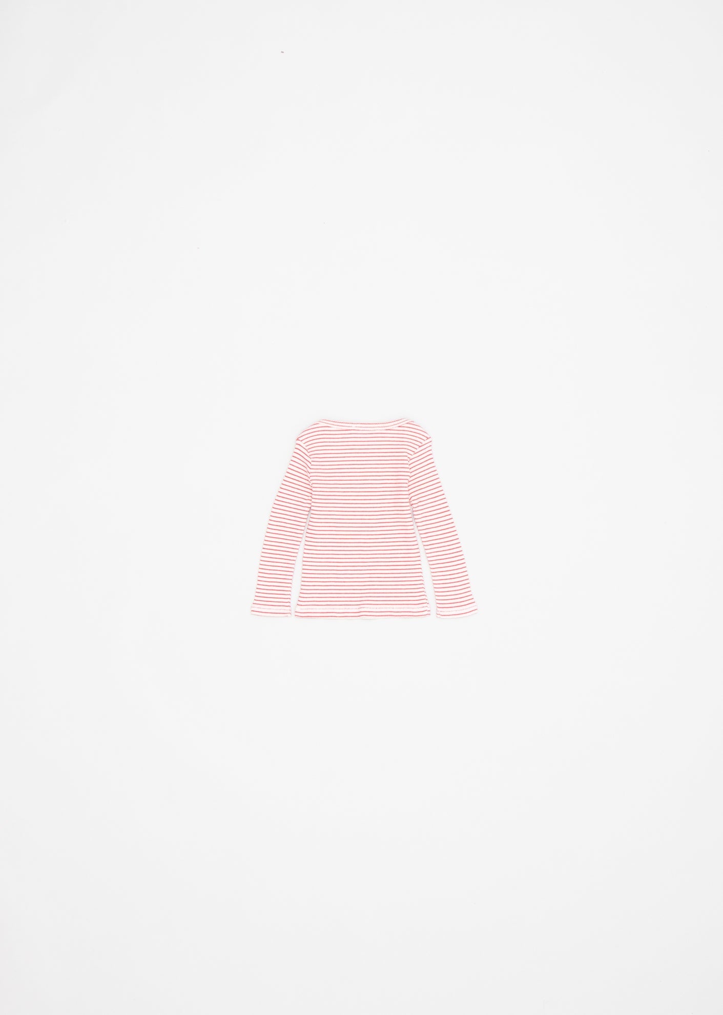 KISHON BABY T-SHIRT - REDCURRANT/CREAM