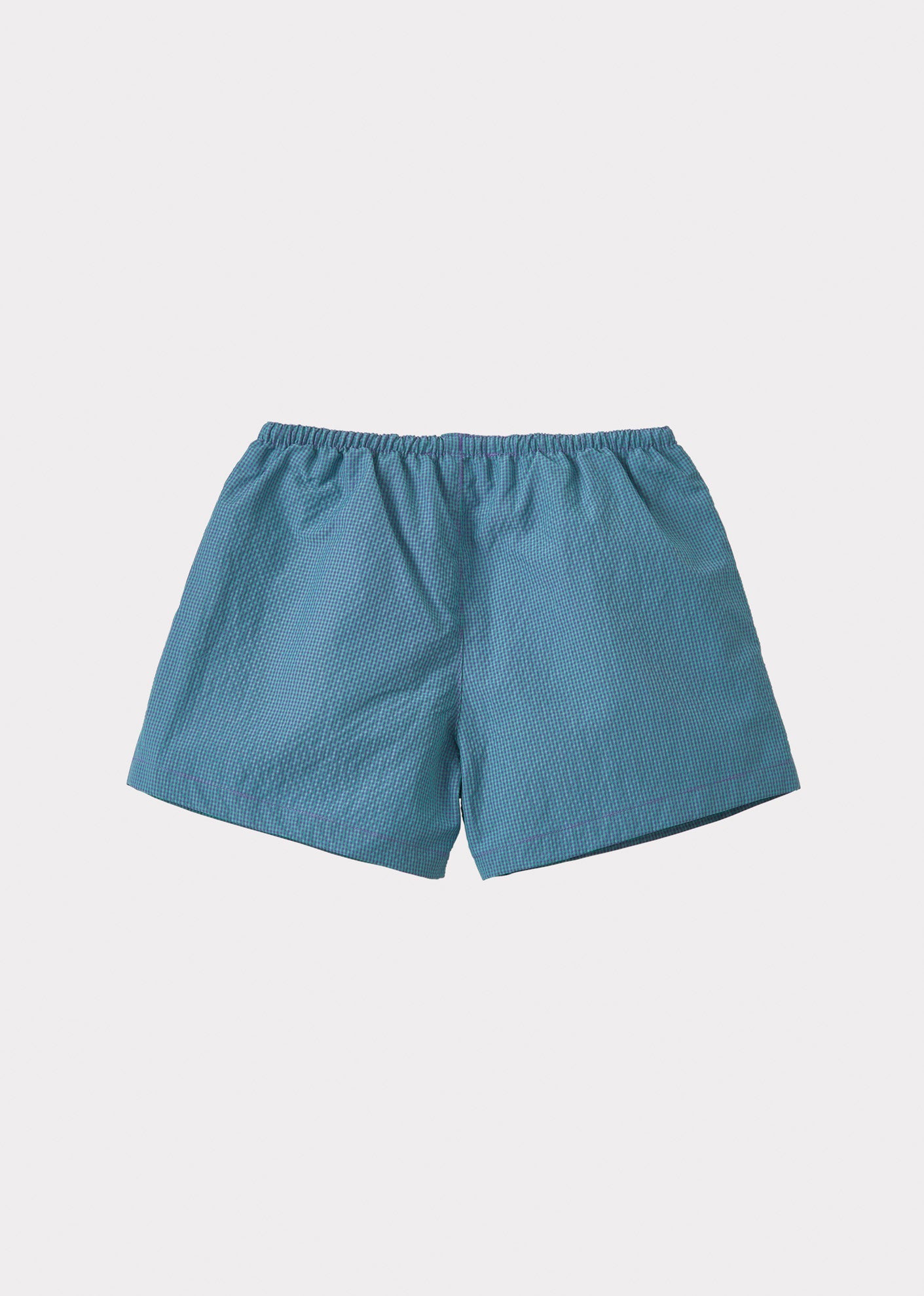 KOHLRABI SWIM SHORTS - AQUA/PURPLE