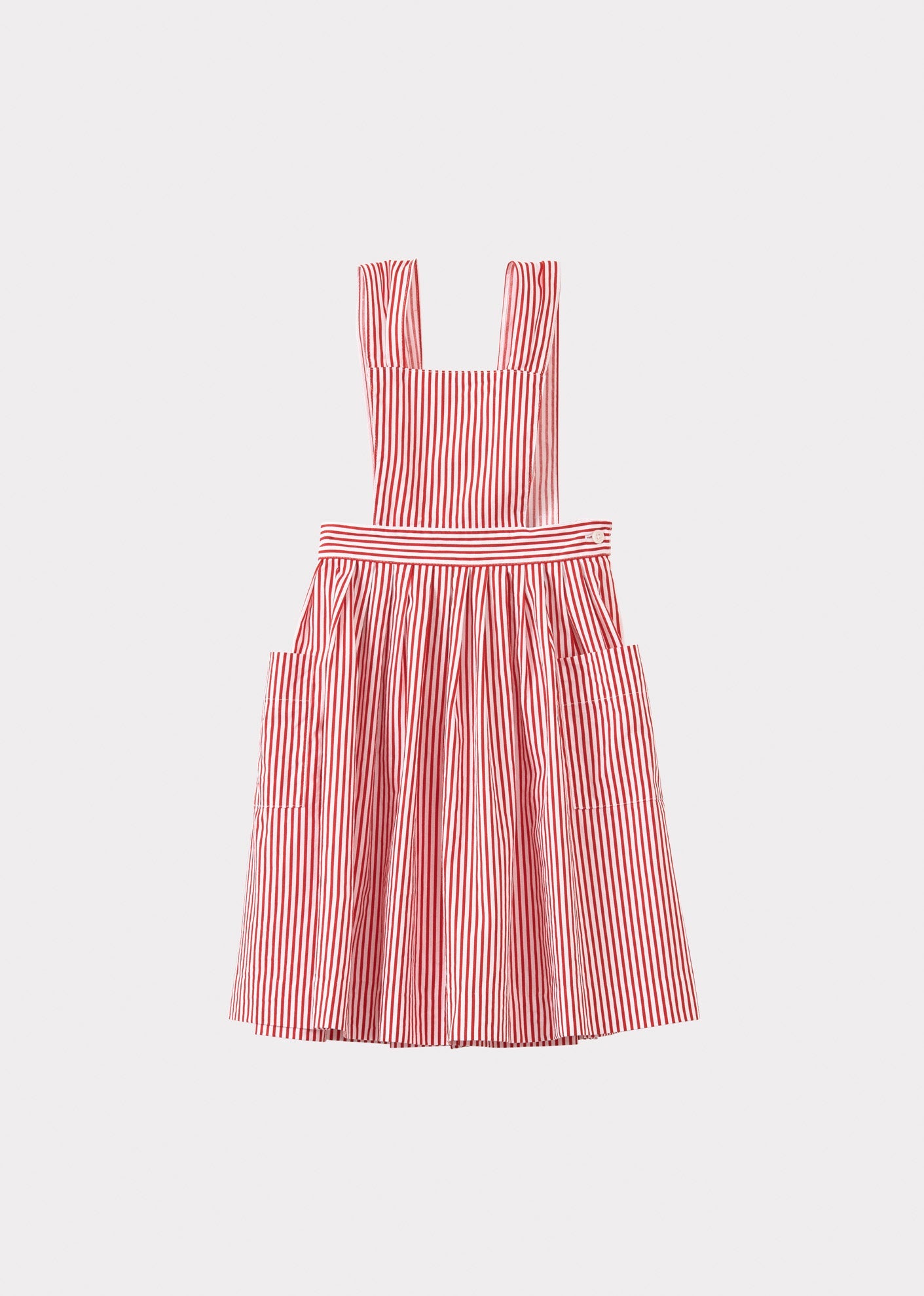 PEPPERMINT DRESS - RED STRIPE