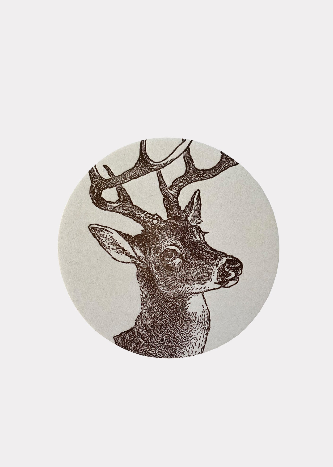 SESAME PRESS COASTER SET OF 8 - DEER