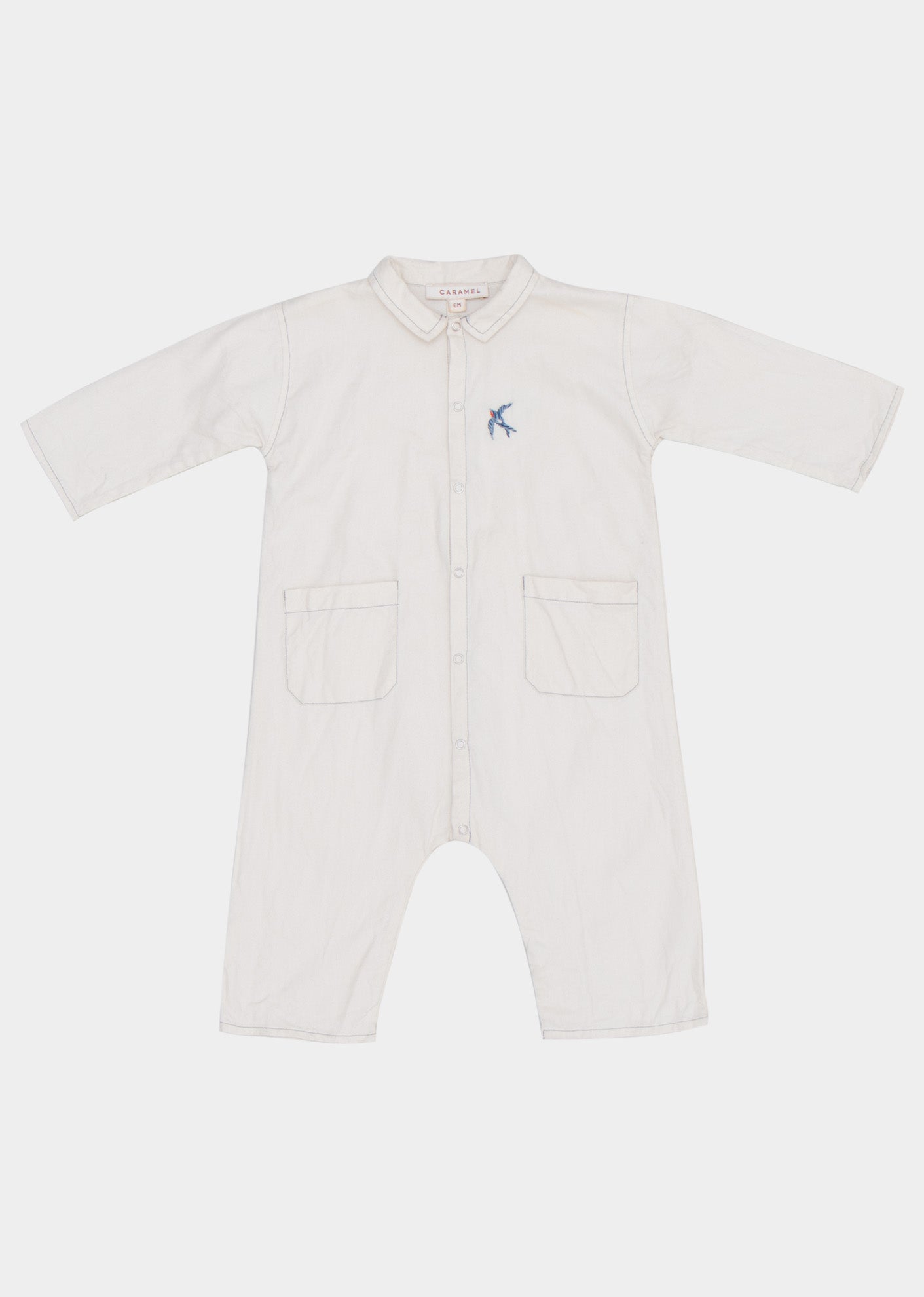 COSMOS BABY ROMPER - OFF-WHITE
