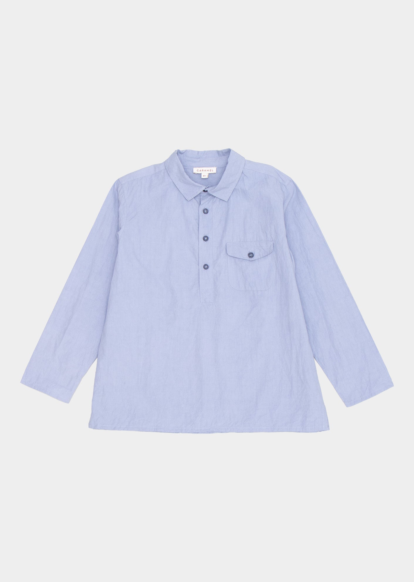 ELBERT KIDS SHIRT - SLATE BLUE