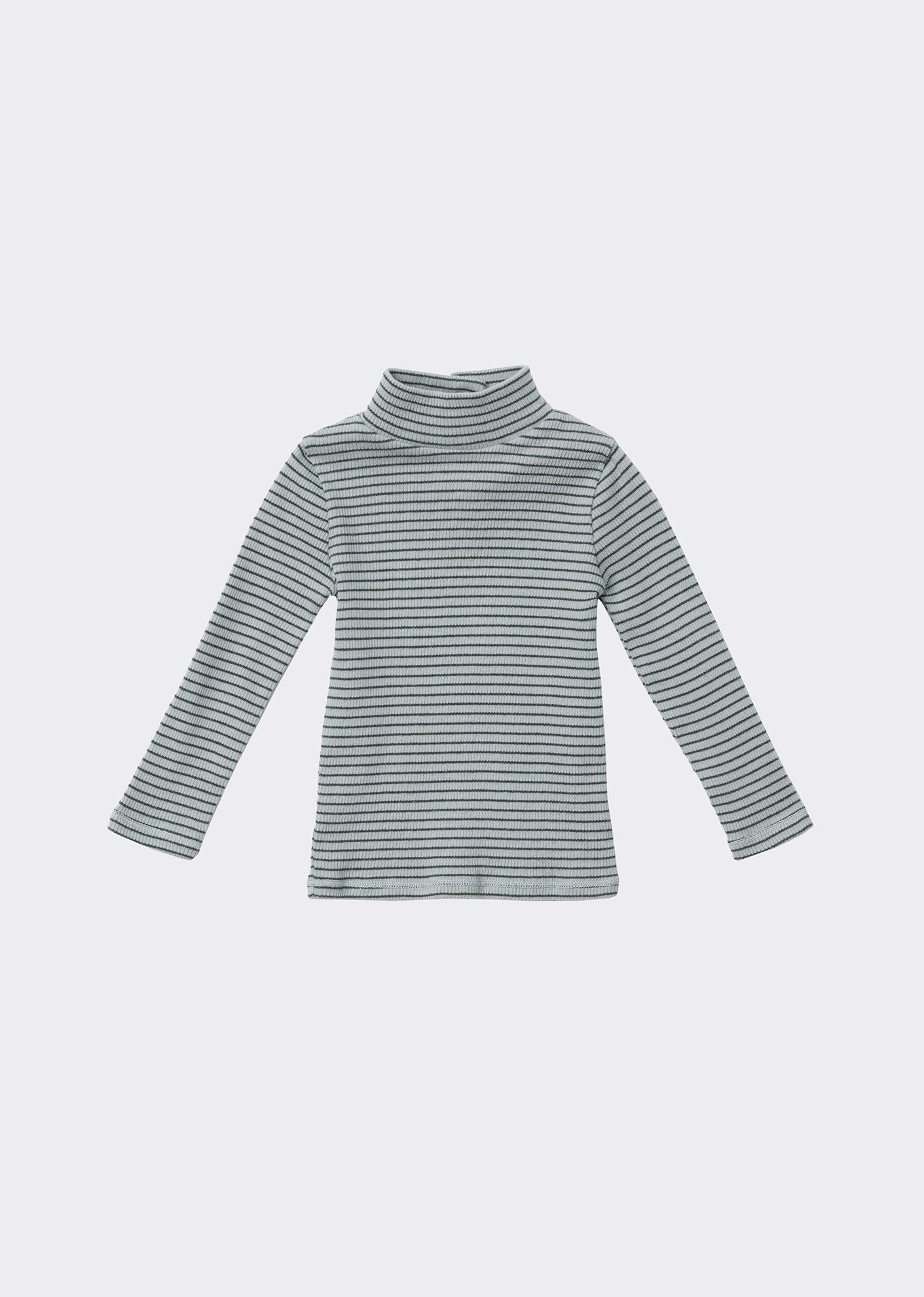 Forgo Baby T-Shirt, Mint Chocolate Stripe