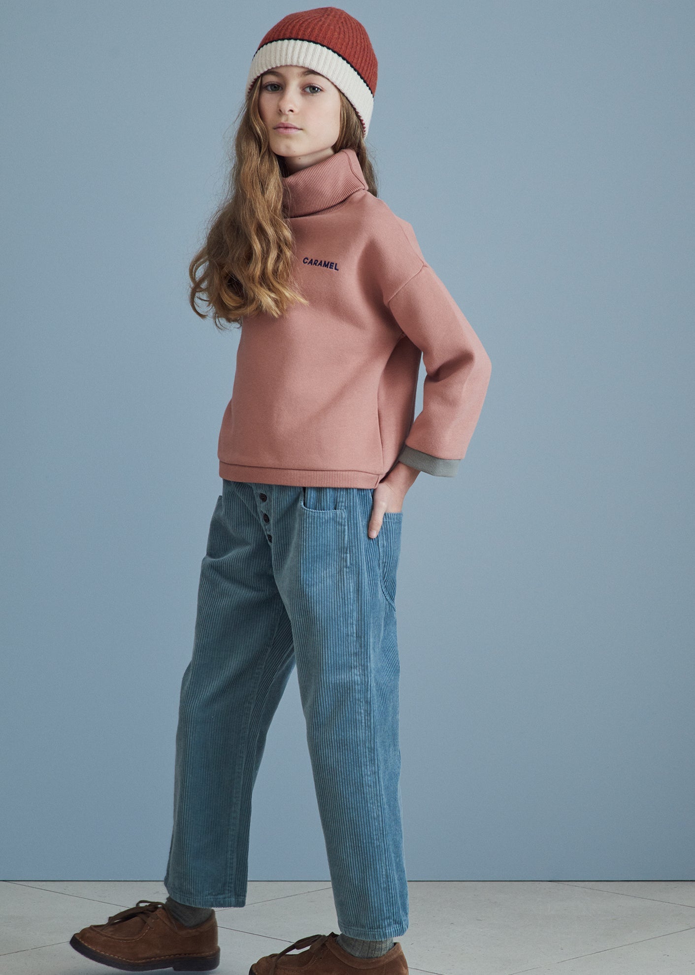 Neptune Corduroy Trousers, Dove Grey