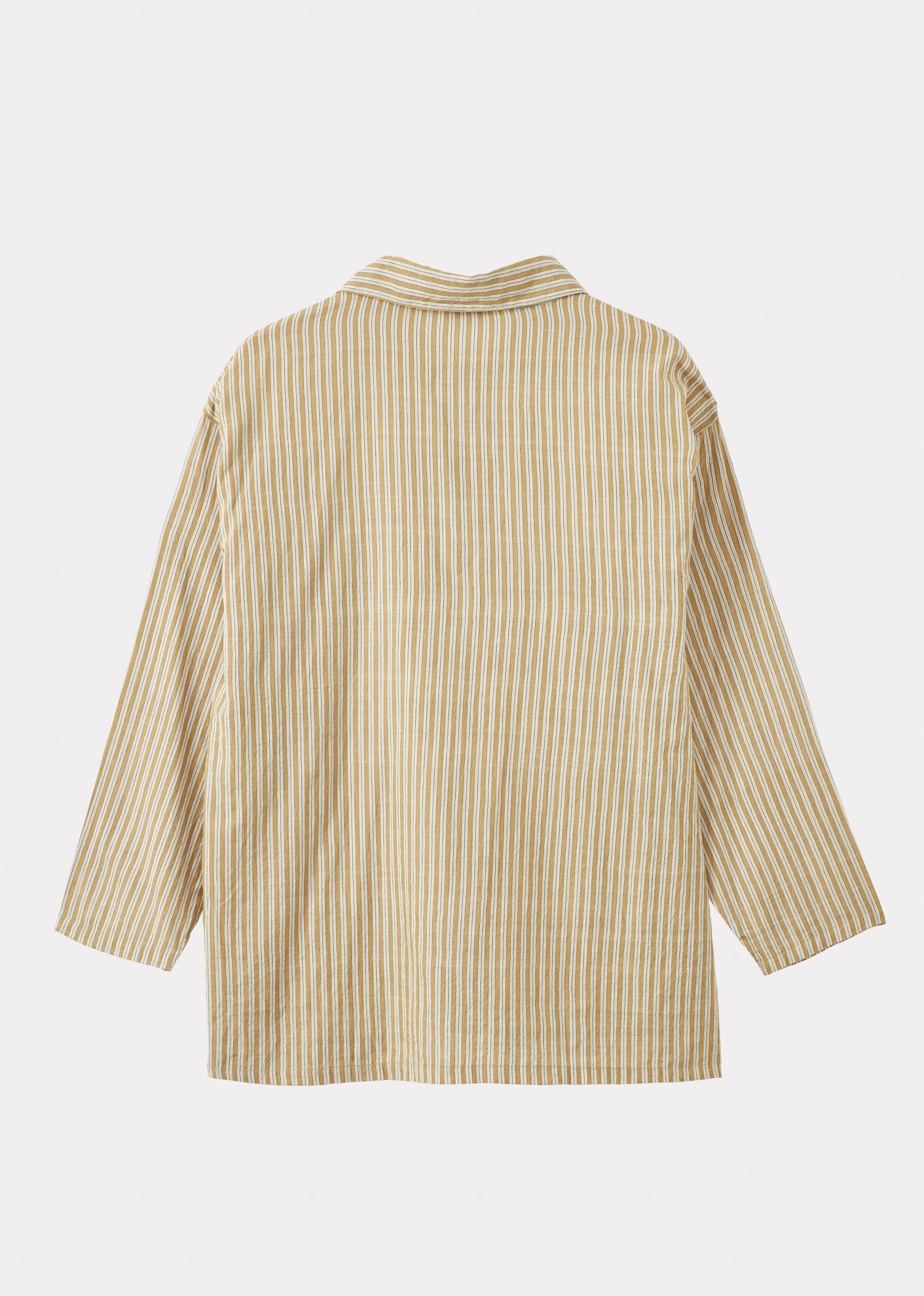 STRIPE SHIRT - MUSTARD STRIPE