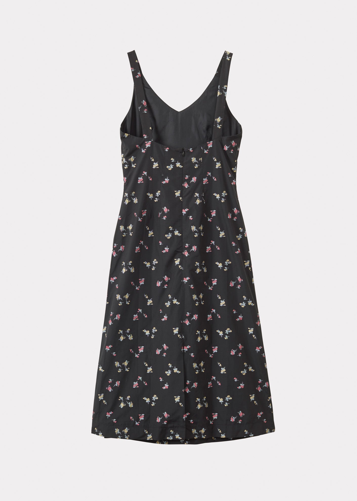 SCOOP DRESS - BLACK