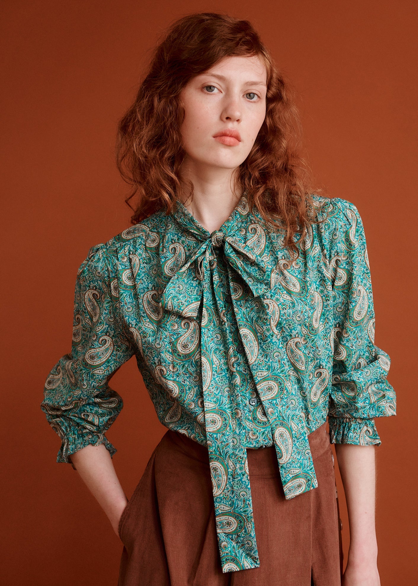 WOMAN BRISTOL BLOUSE - PAISLEY