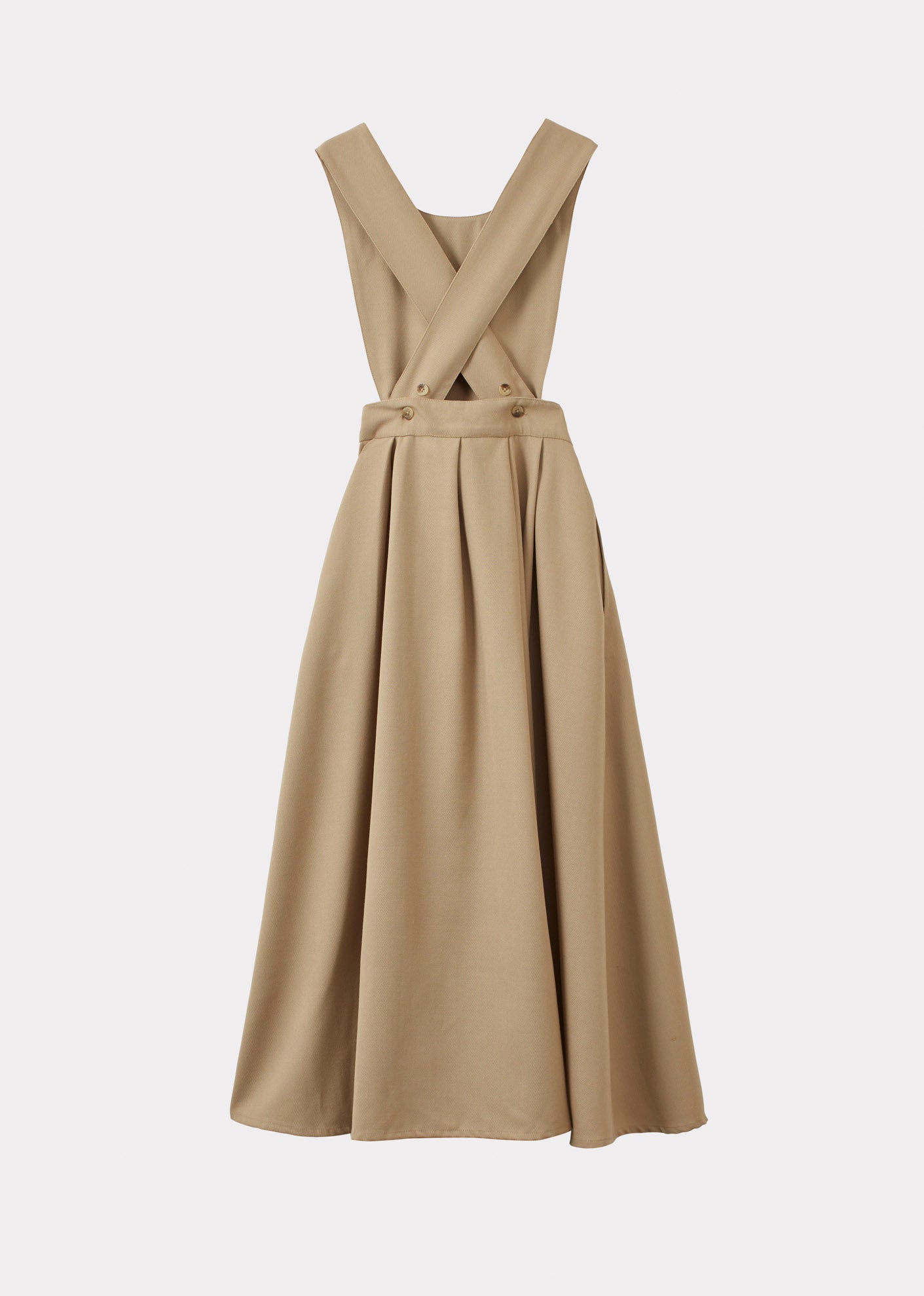 WOMAN WHITBY DRESS - LATTE