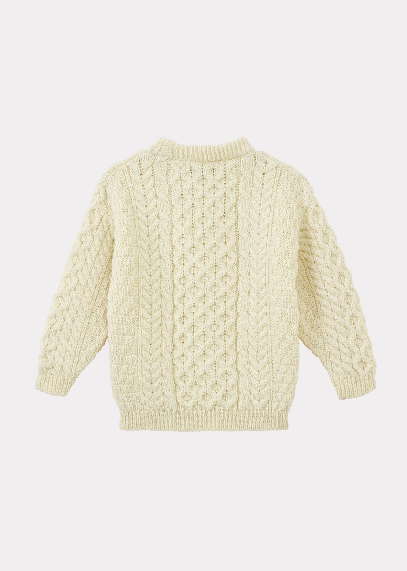 BELFAST KNIT JUMPER - BEIGE