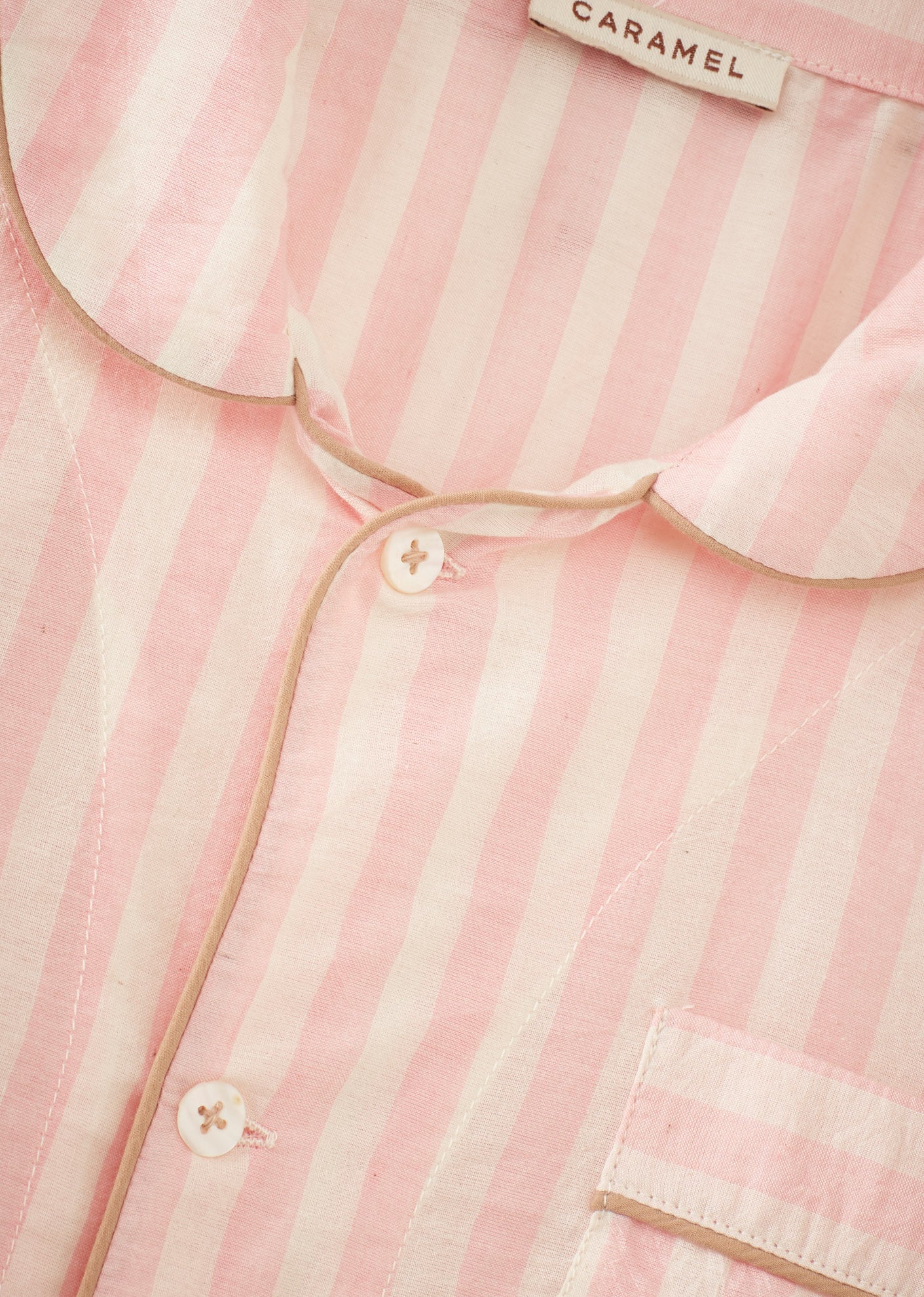 CHILDREN PYJAMA CANDY PINK STRIPE 