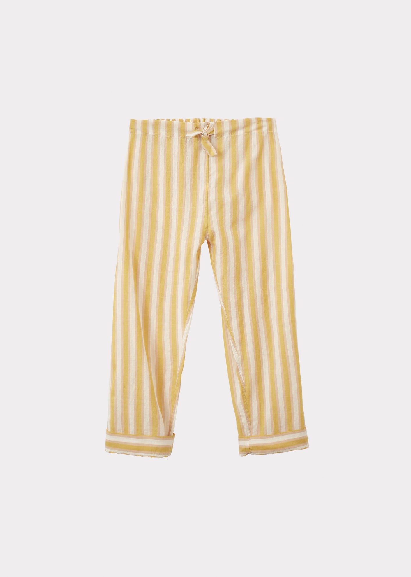 CHILDREN PYJAMA YELLOW STRIPE 