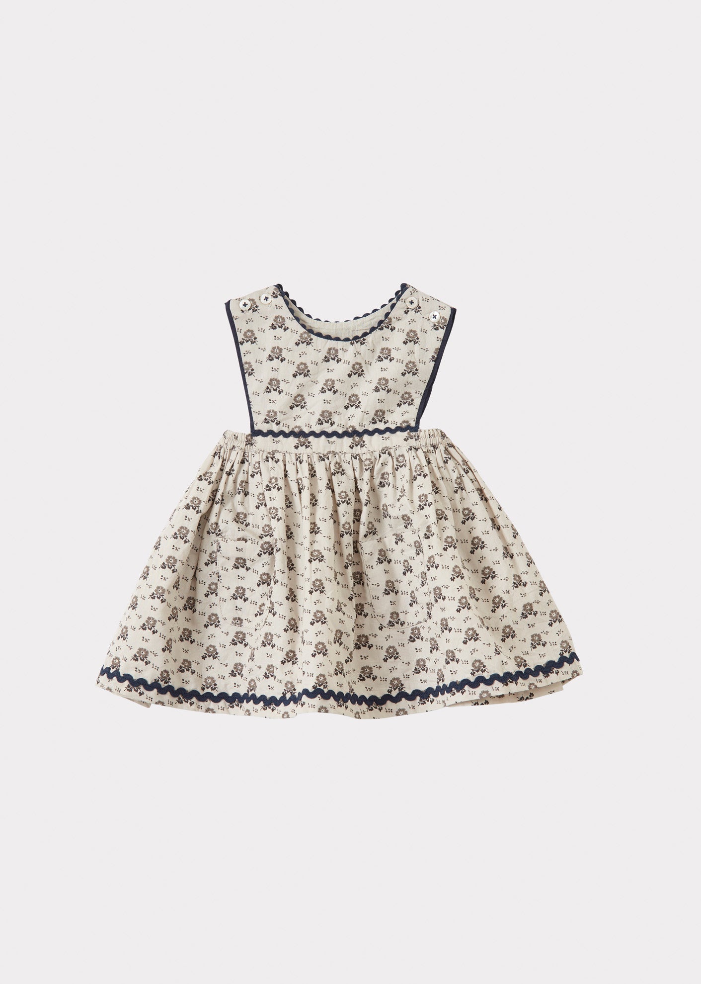 JUPITER BABY DRESS - POLKA FLORAL