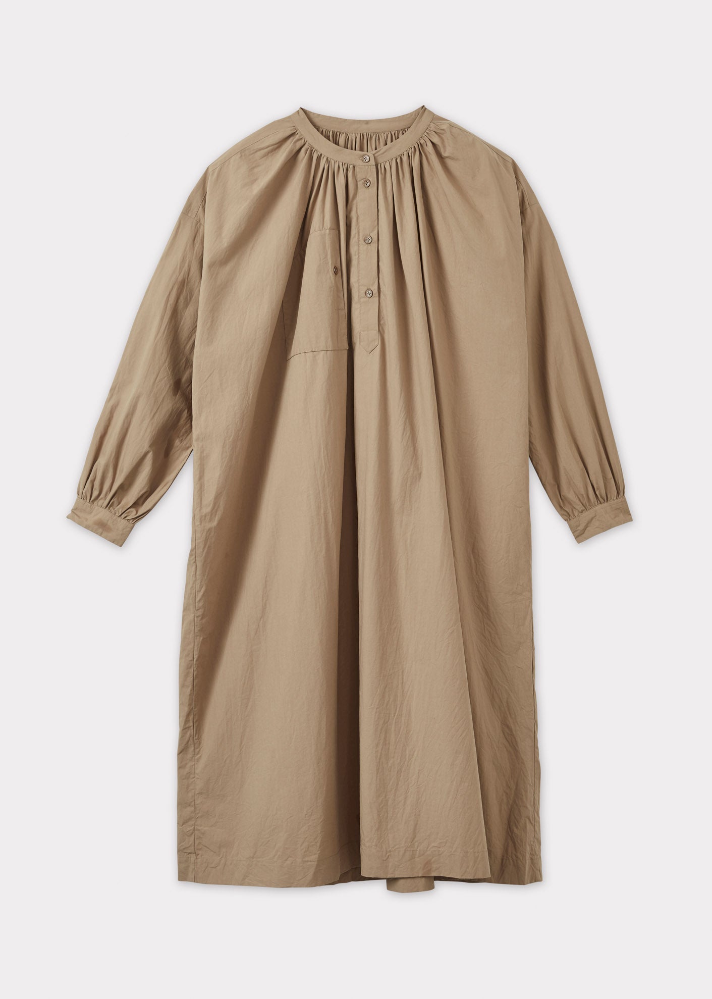 WOMAN YEW DRESS - BROWN