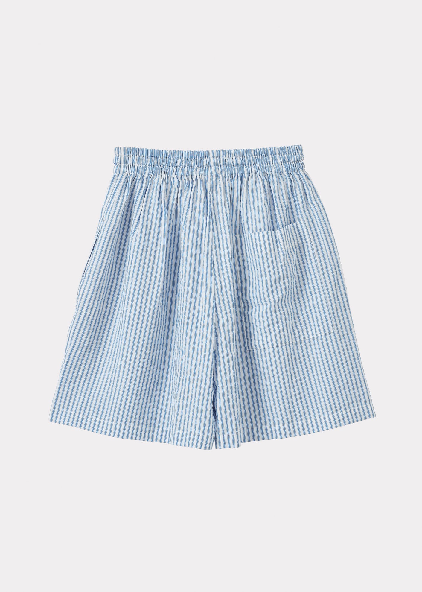 STRIPE SHORTS - LIGHT BLUE STRIPE