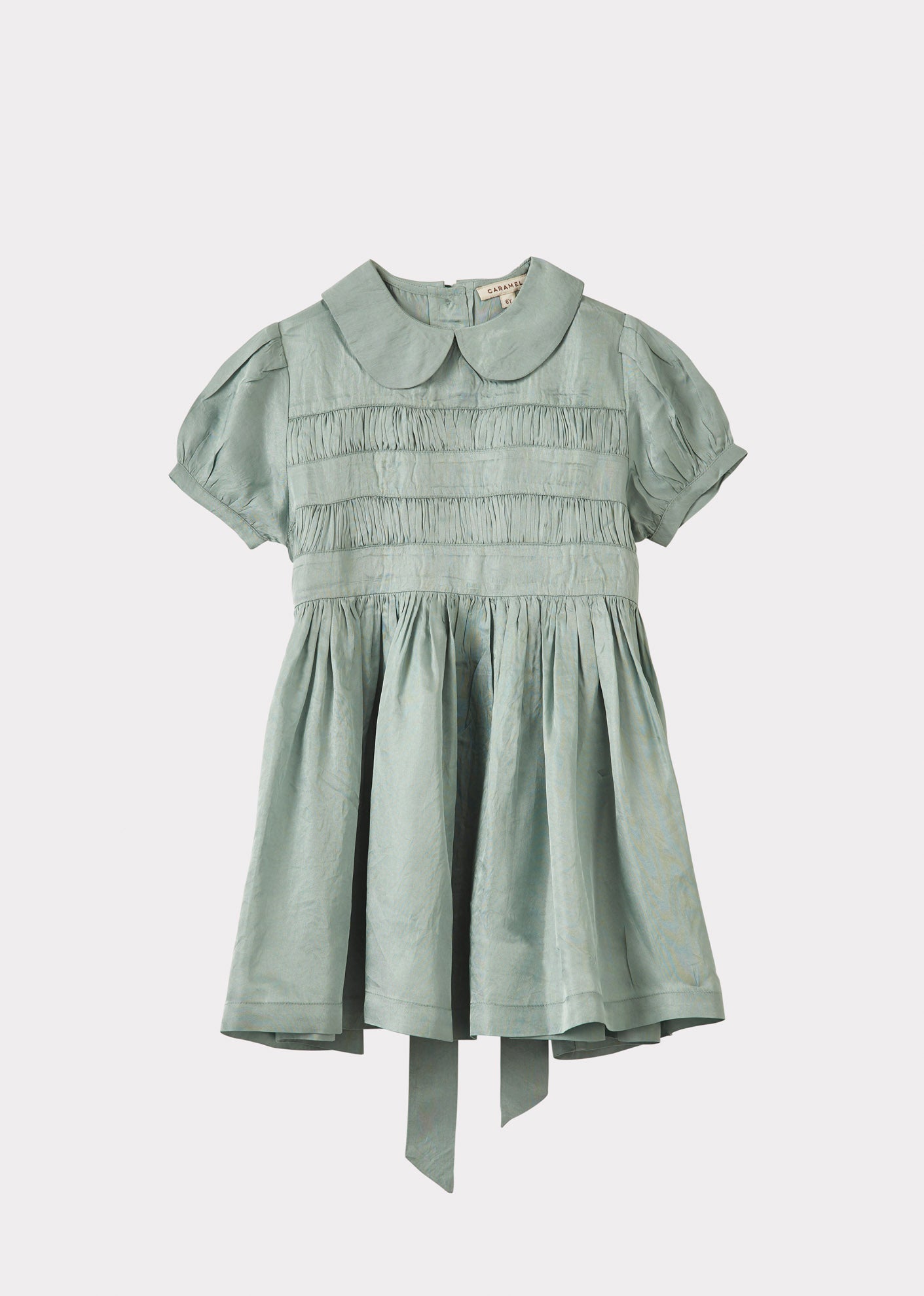 PENELOPE PARTY DRESS - GREY BLUE