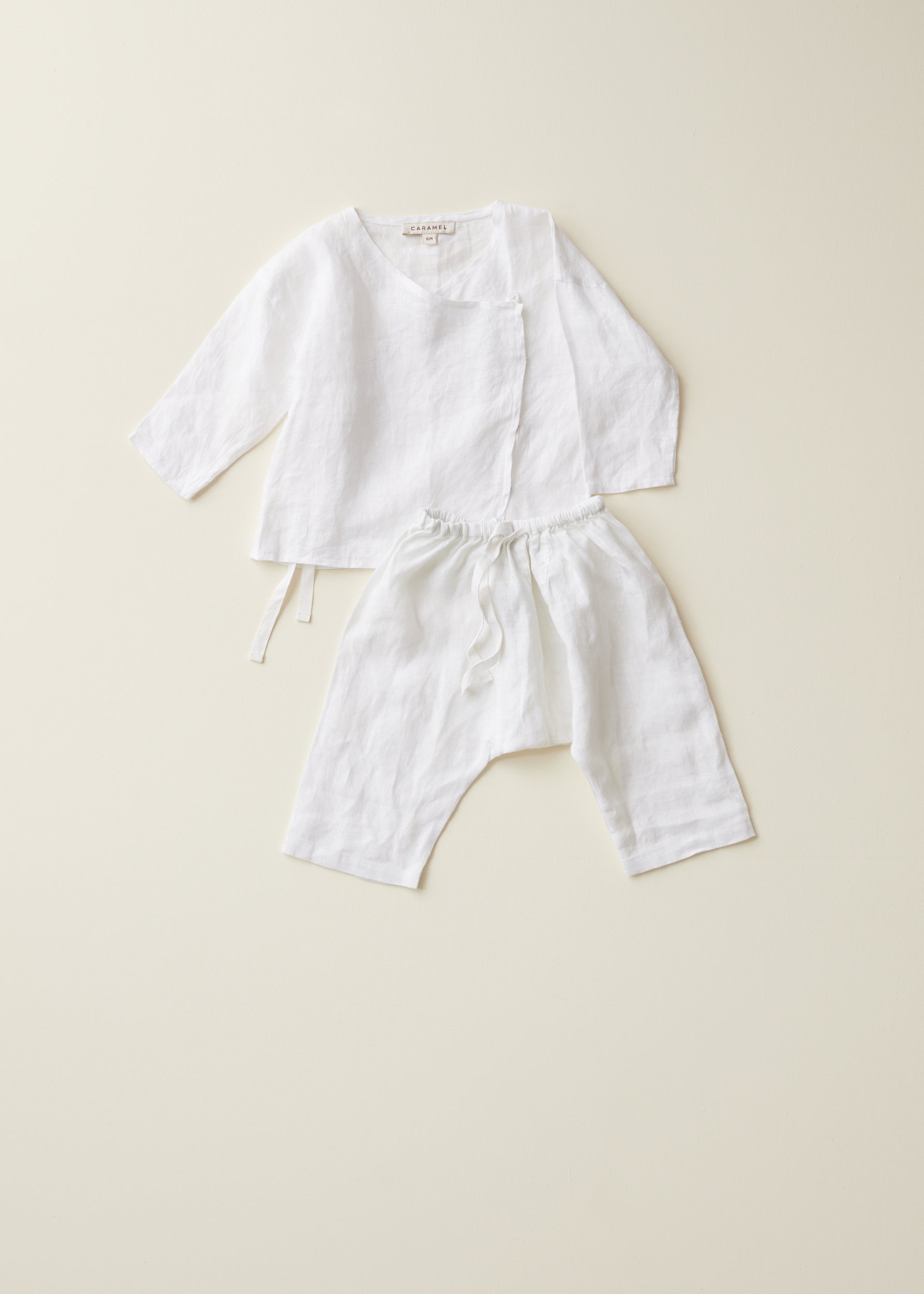 ACORUS BABY SHIRT - WHITE