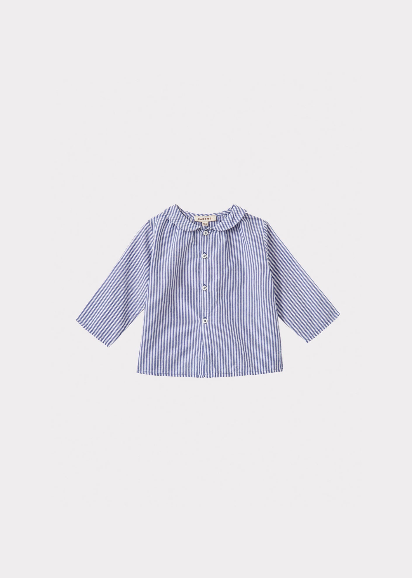 ALOE BABY SHIRT - BLUE STRIPE