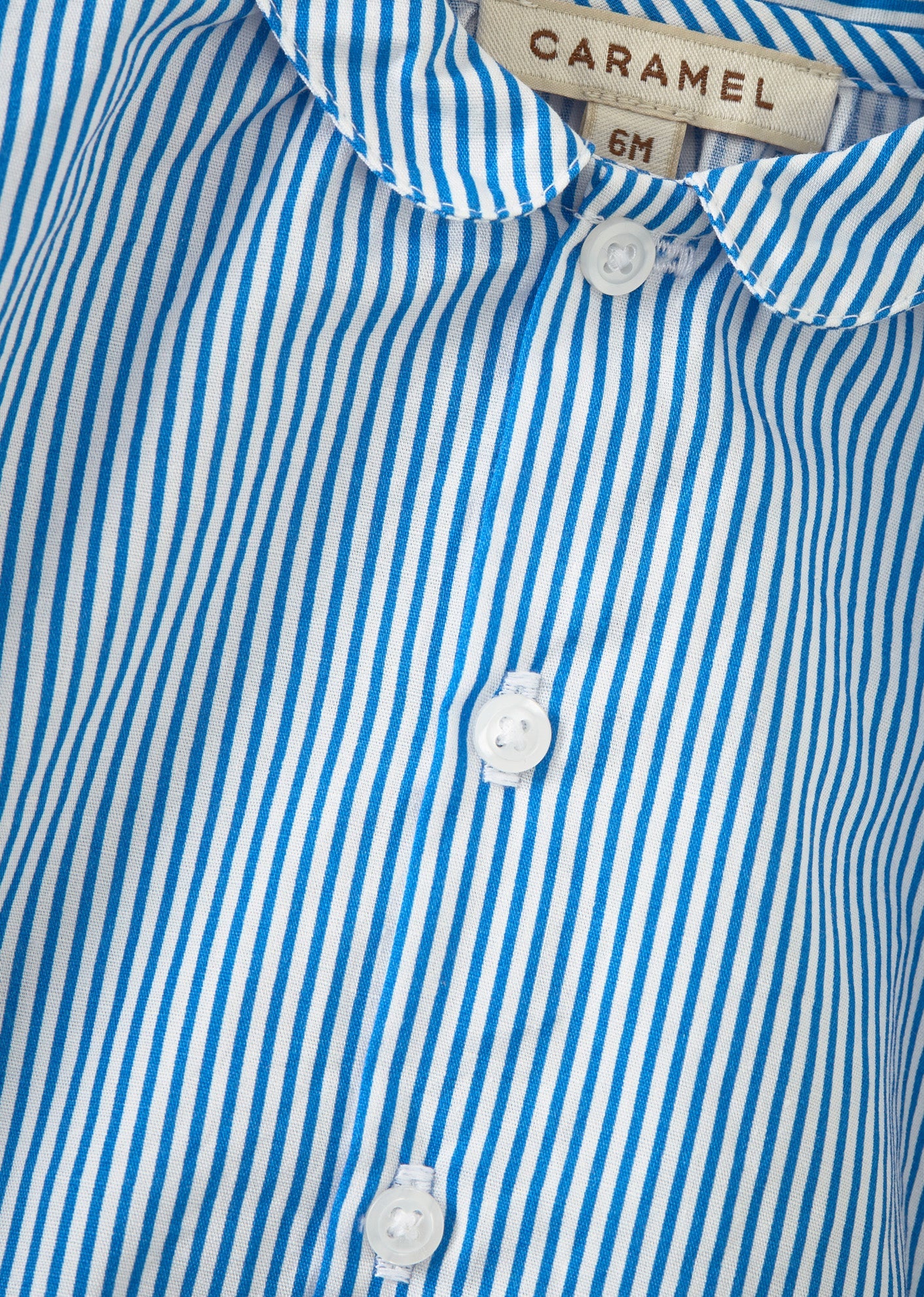 ALOE BABY SHIRT -BLUE STRIPE