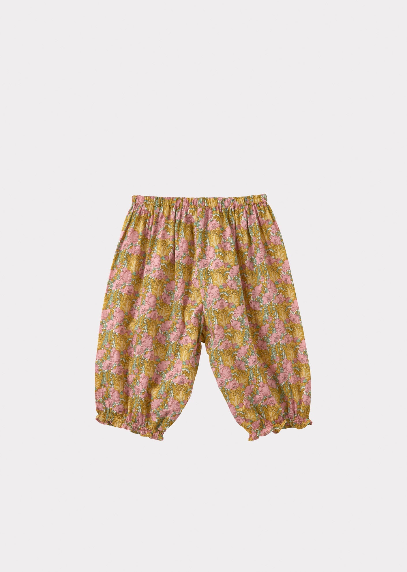 ARNICA BABY TROUSERS - PINK/YELLOW