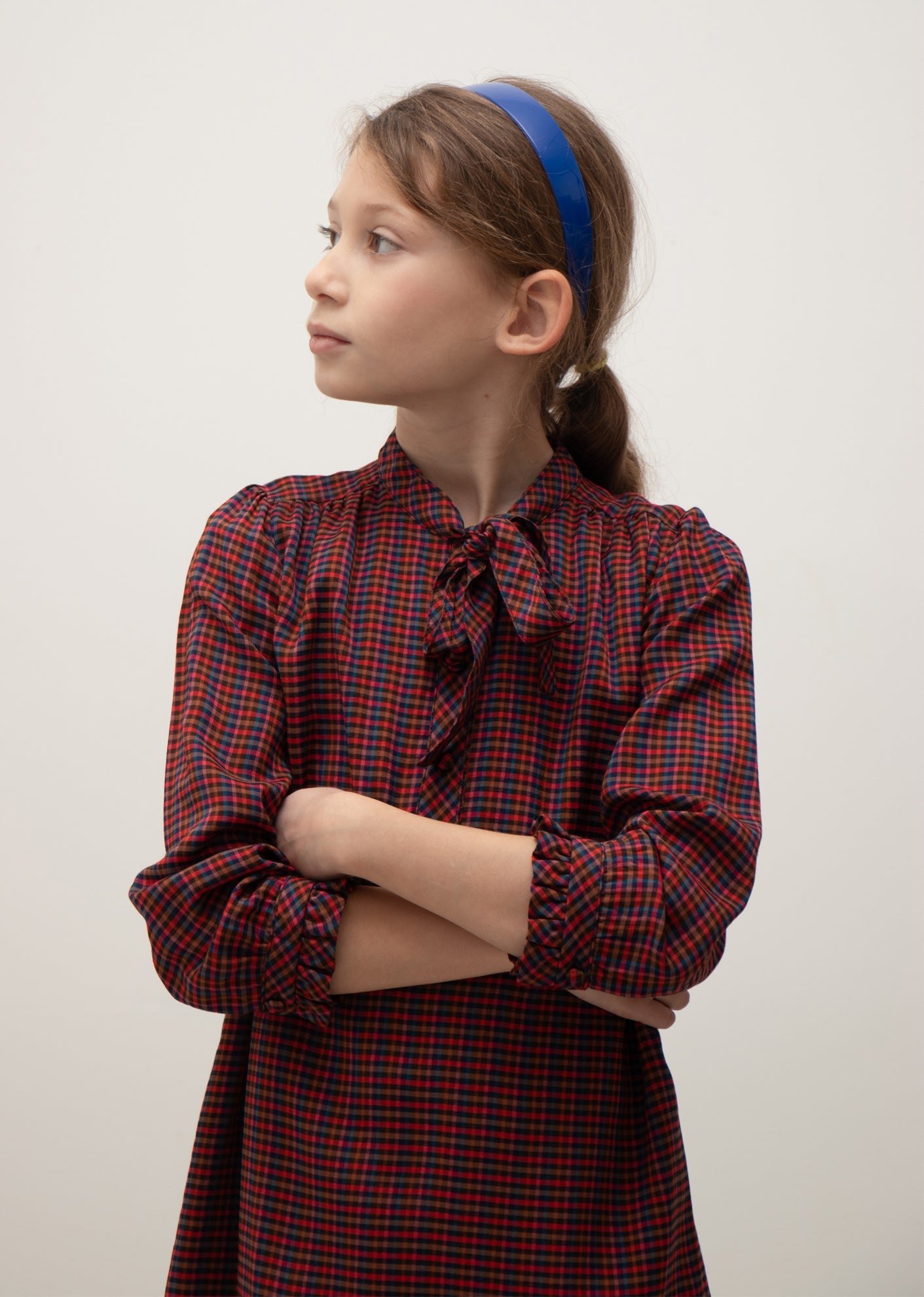 BELFORD GIRL DRESS - MULTICHECK 2