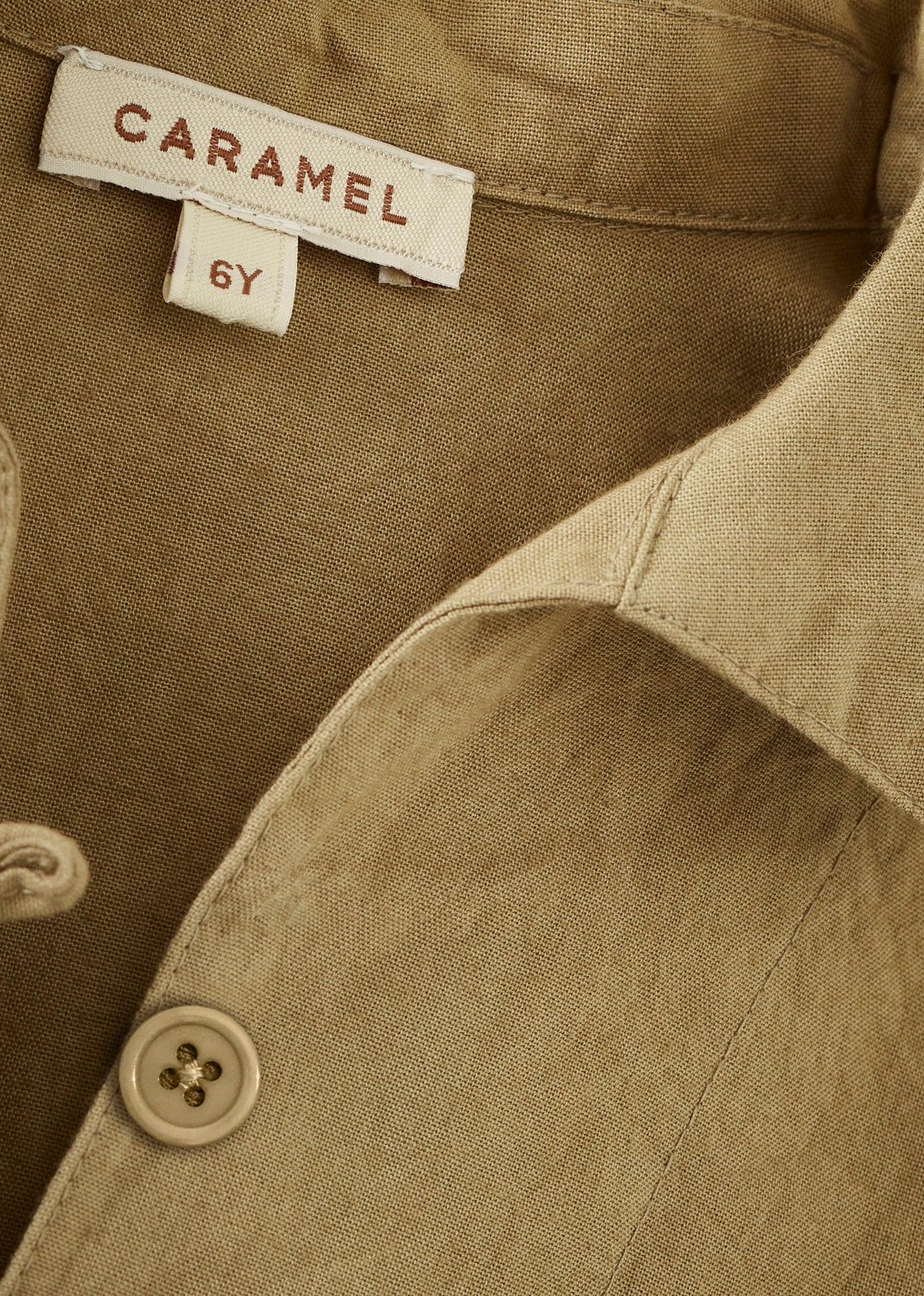 BERGAMOT SHIRT - LIGHT CAMEL