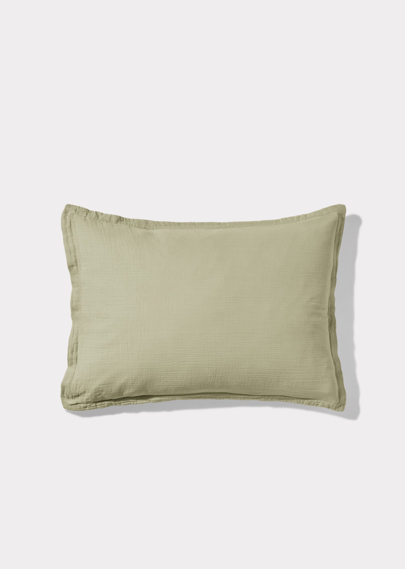 PILLOW COVER 50 X 70-  MERCI - VERT 77 RUE DE VARENNE