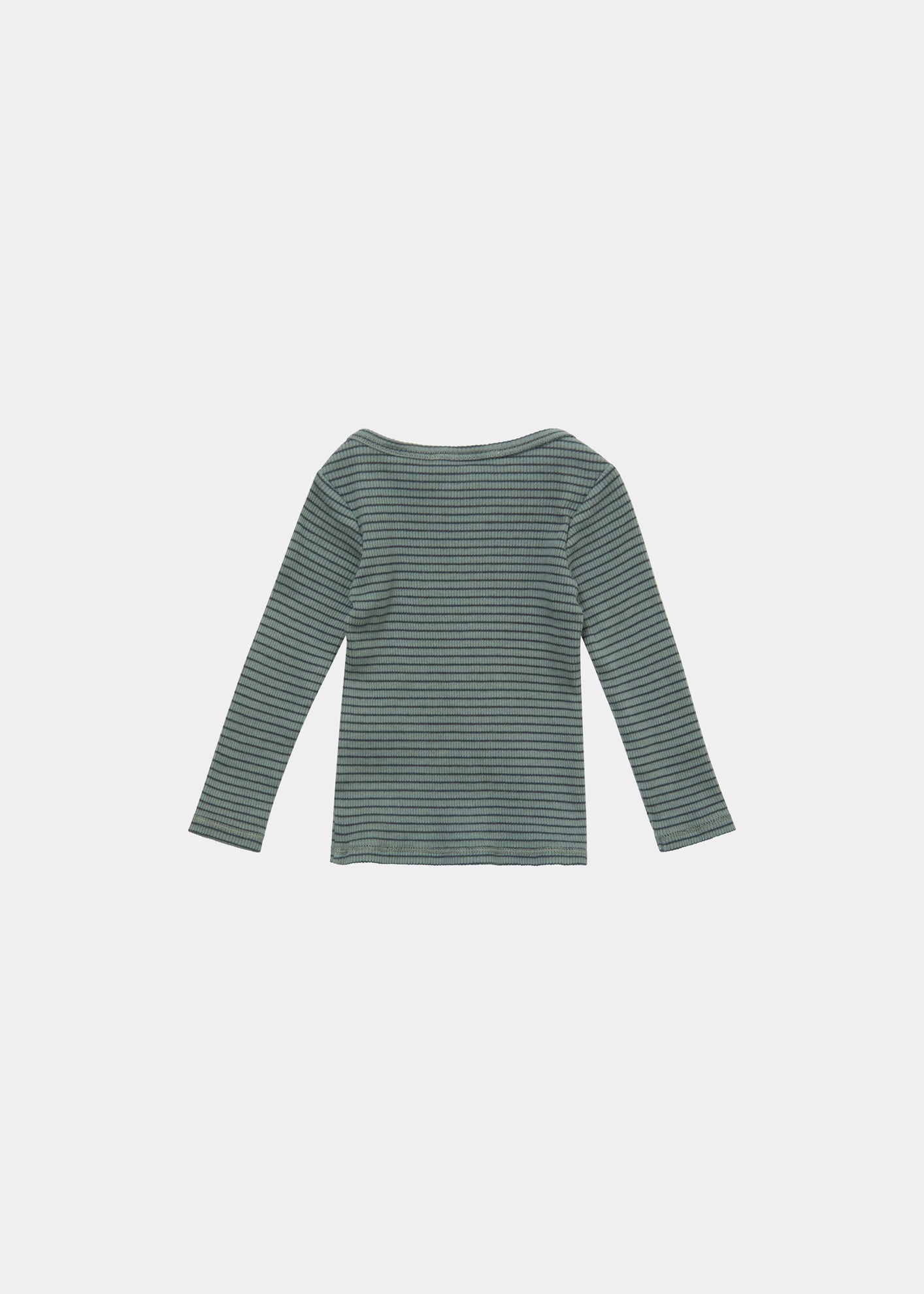 KISHON BABY TOP - SPRUCE/NAVY STRIPE