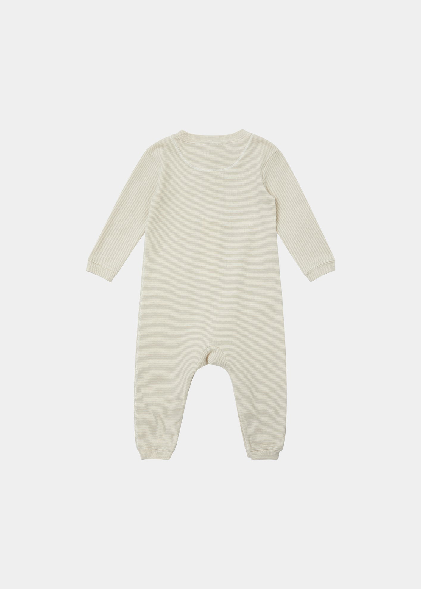 TOADFISH BABY ROMPER - CAMEL/WHITE