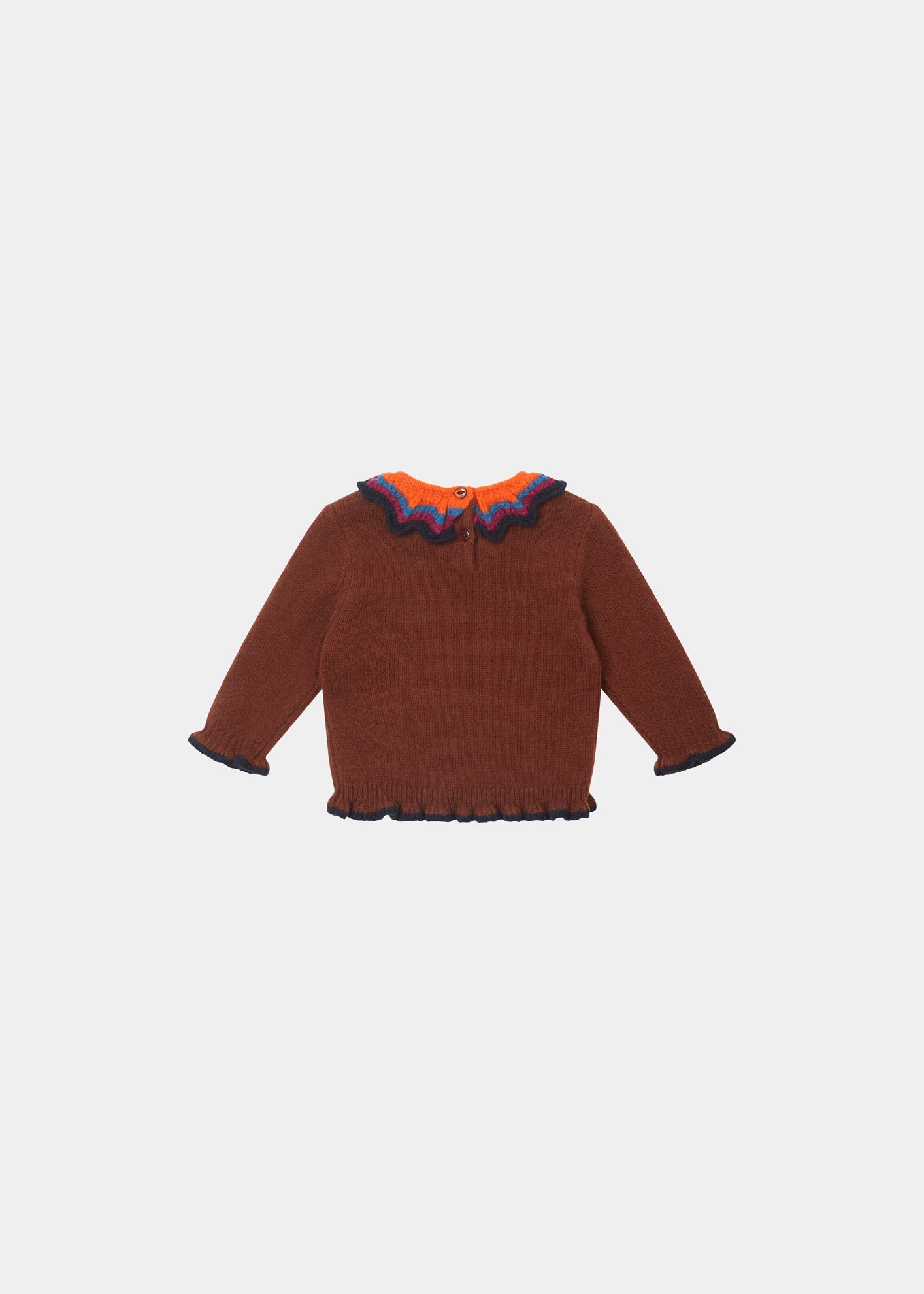 OAK BABY JUMPER - NUTMEG