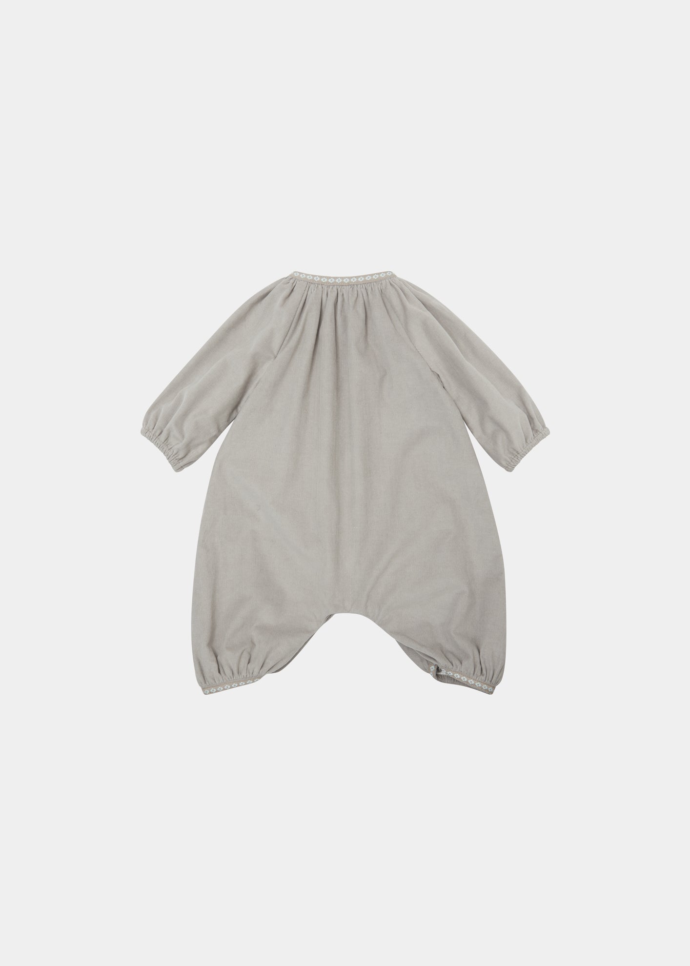 POPULUS BABY ROMPER - PEBBLE