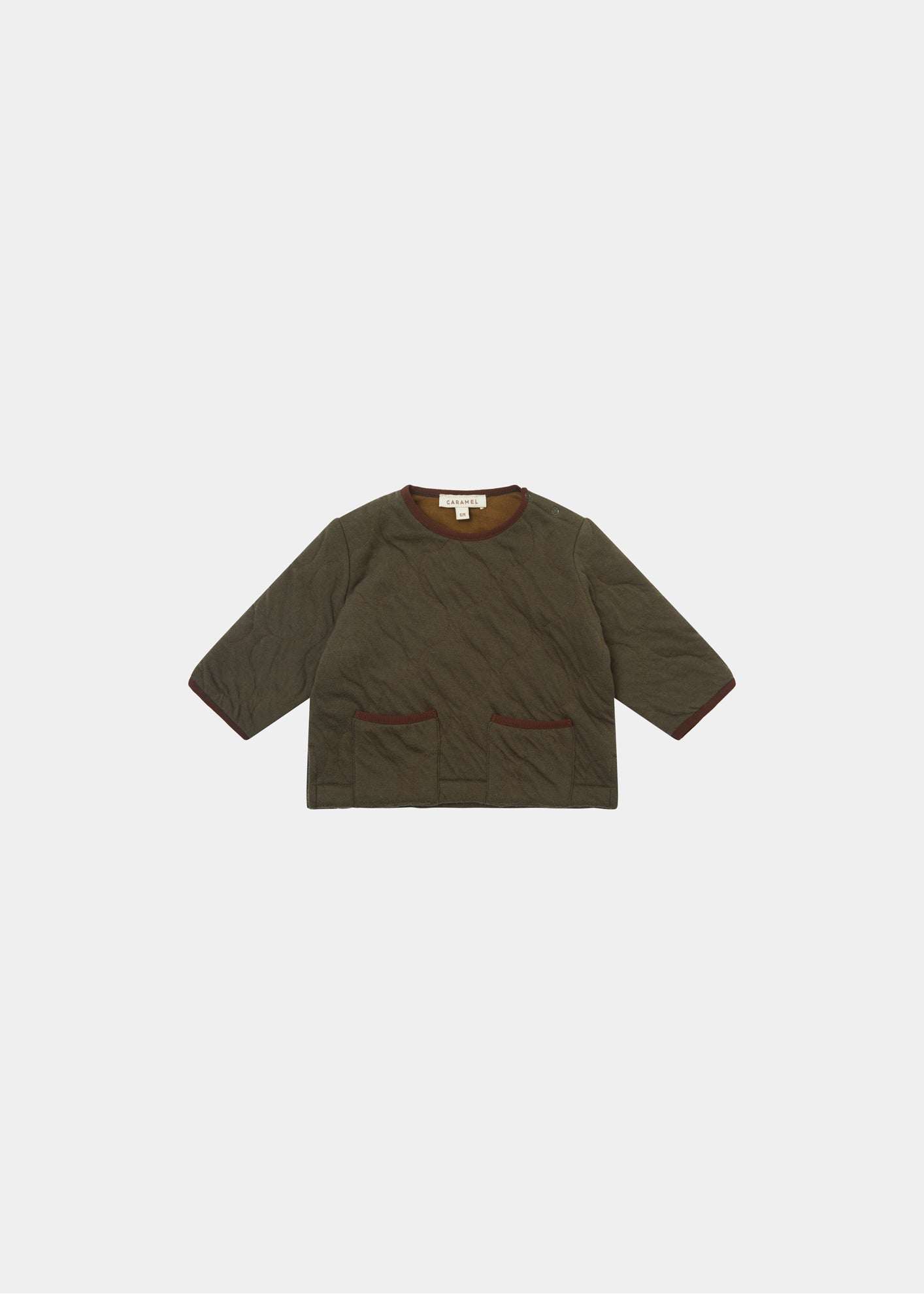 CRABAPPLE BABY JUMPER - KHAKI