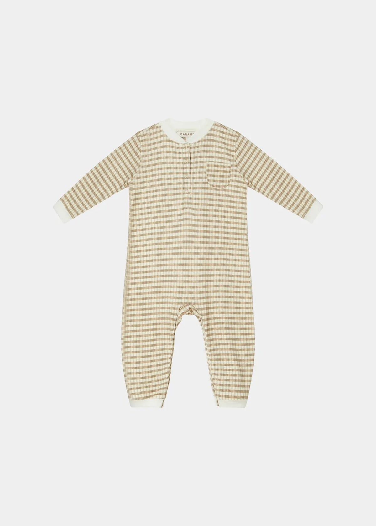 TOADFISH BABY ROMPER - CHECK PRINT