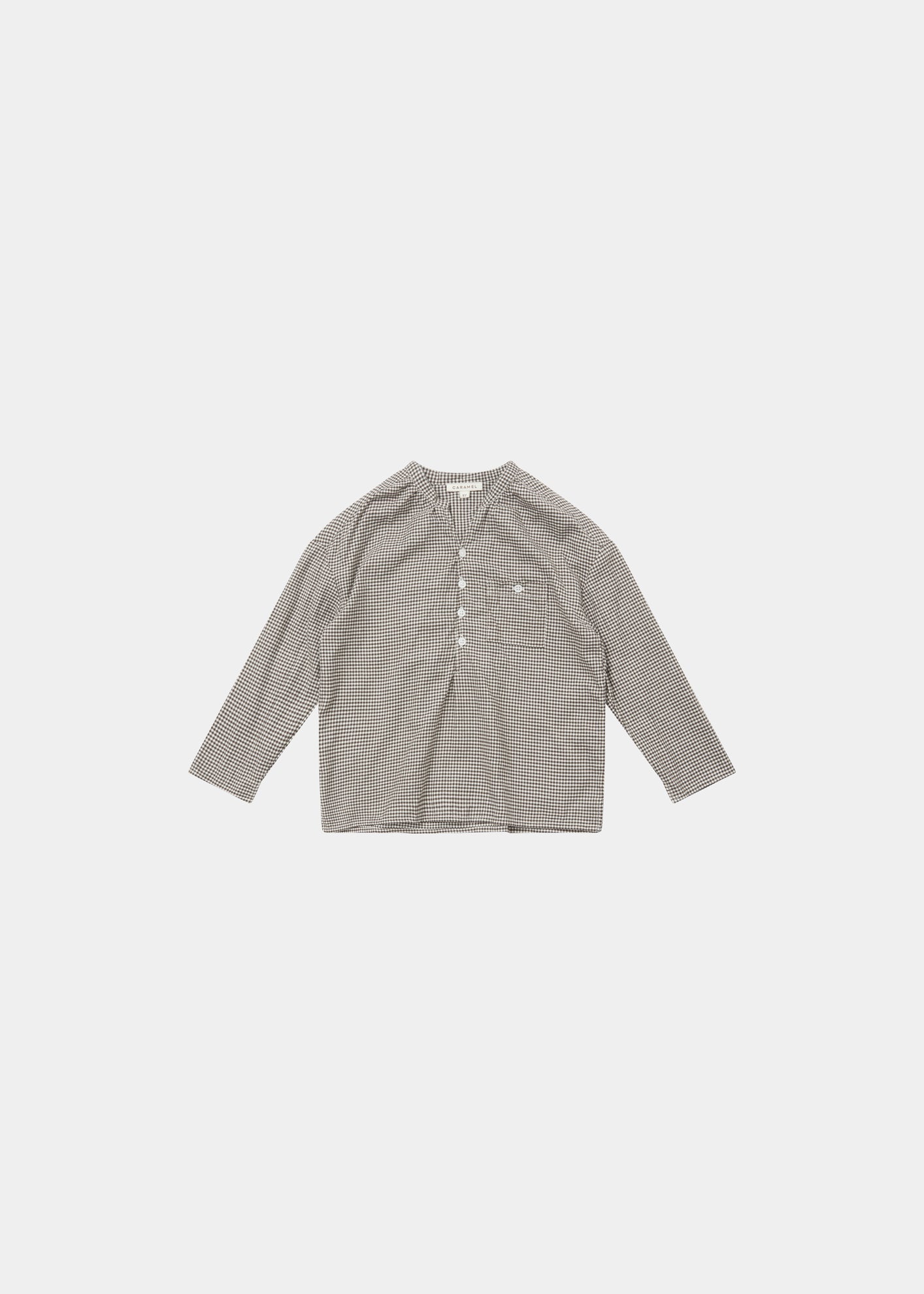 ADONIS SHIRT - BROWN CHECK