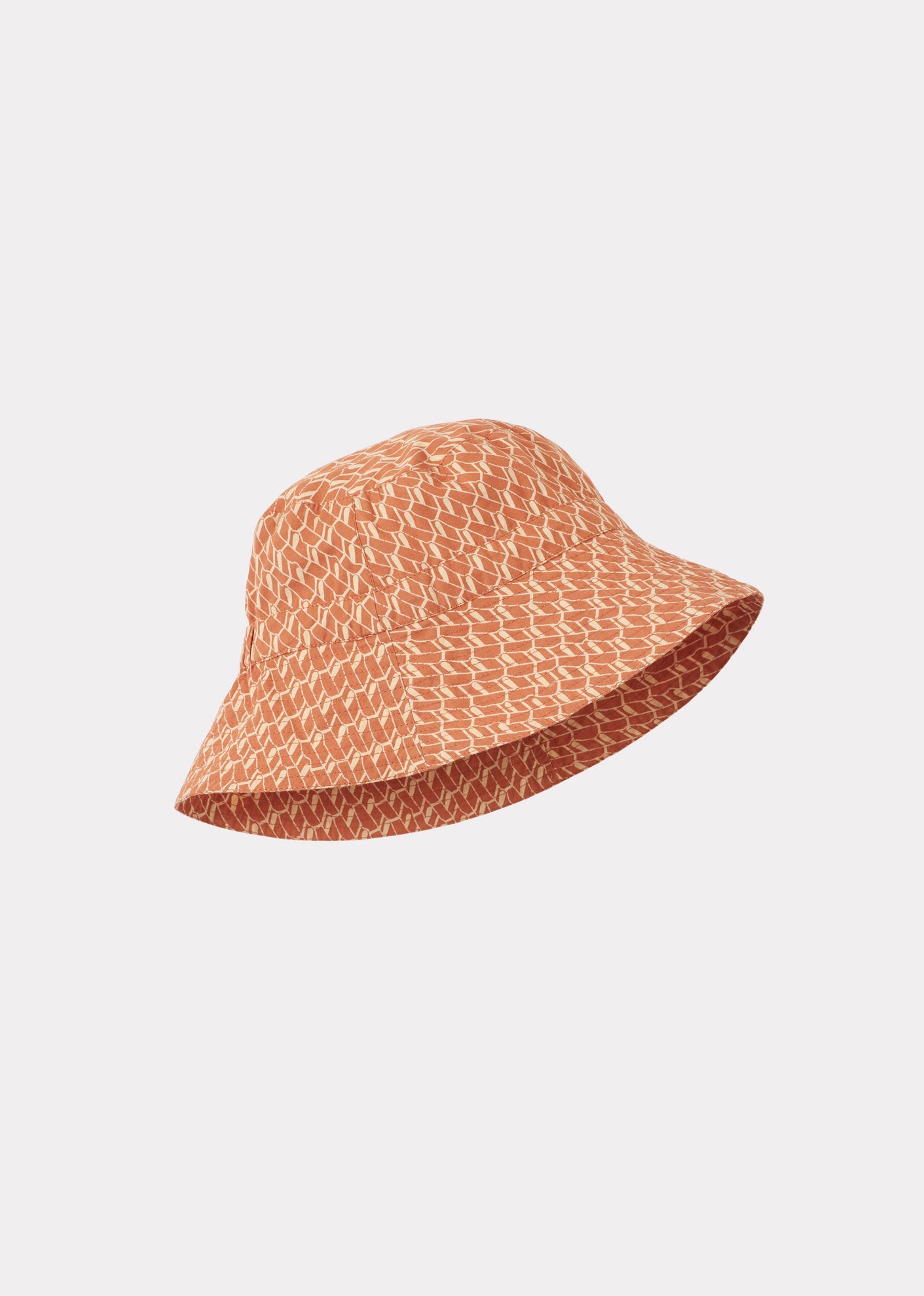 CEDRUS HAT - APRICOT GEO PRINT