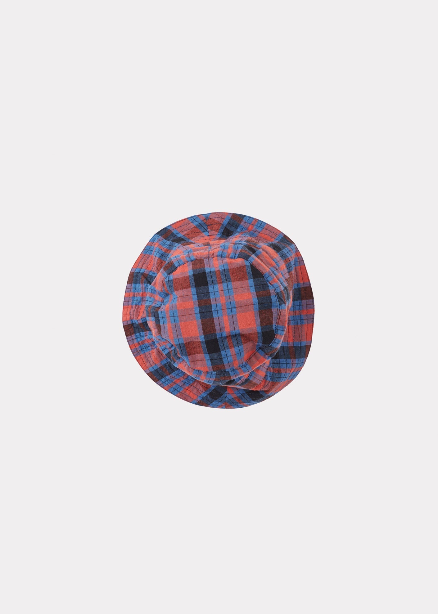 CEDRUS HAT - RED/BLUE TARTAN