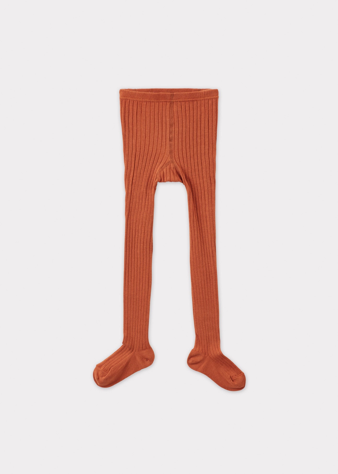 CHILD RIB TIGHTS - BOULEAU/CITROUILLE