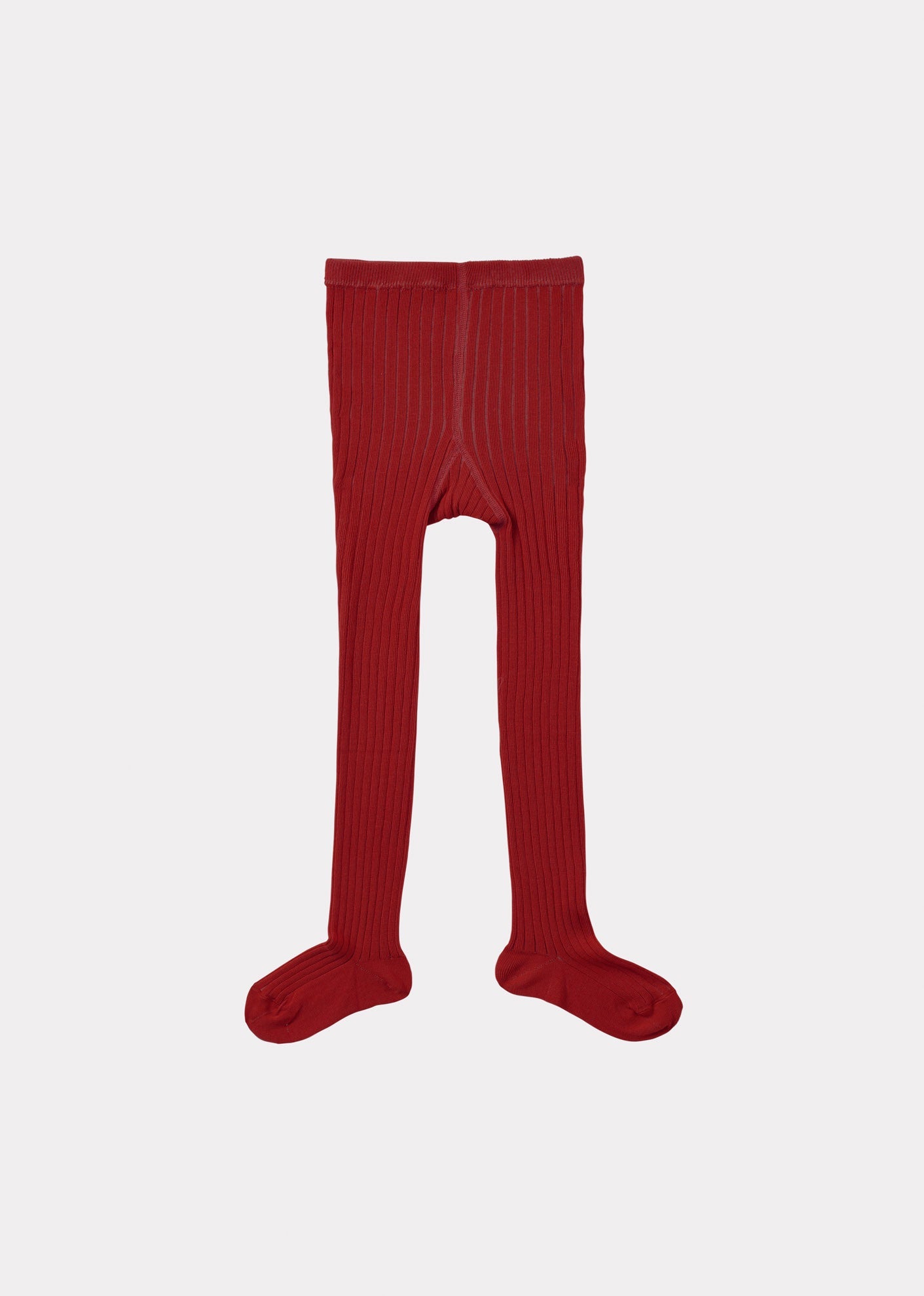 CHILD RIB TIGHTS - BRIQUE