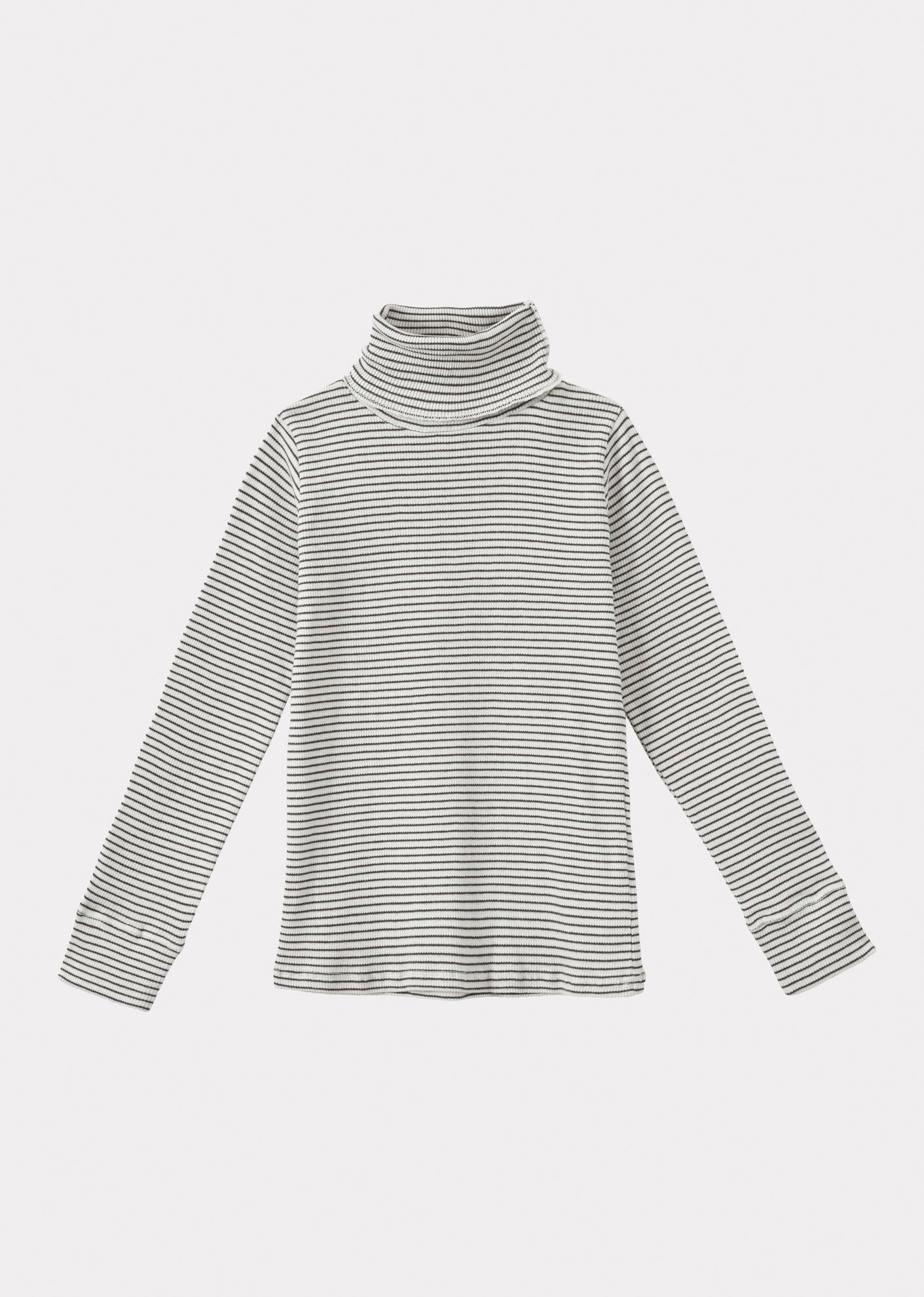 CLARO TURTLE NECK - NAVY/CREAM